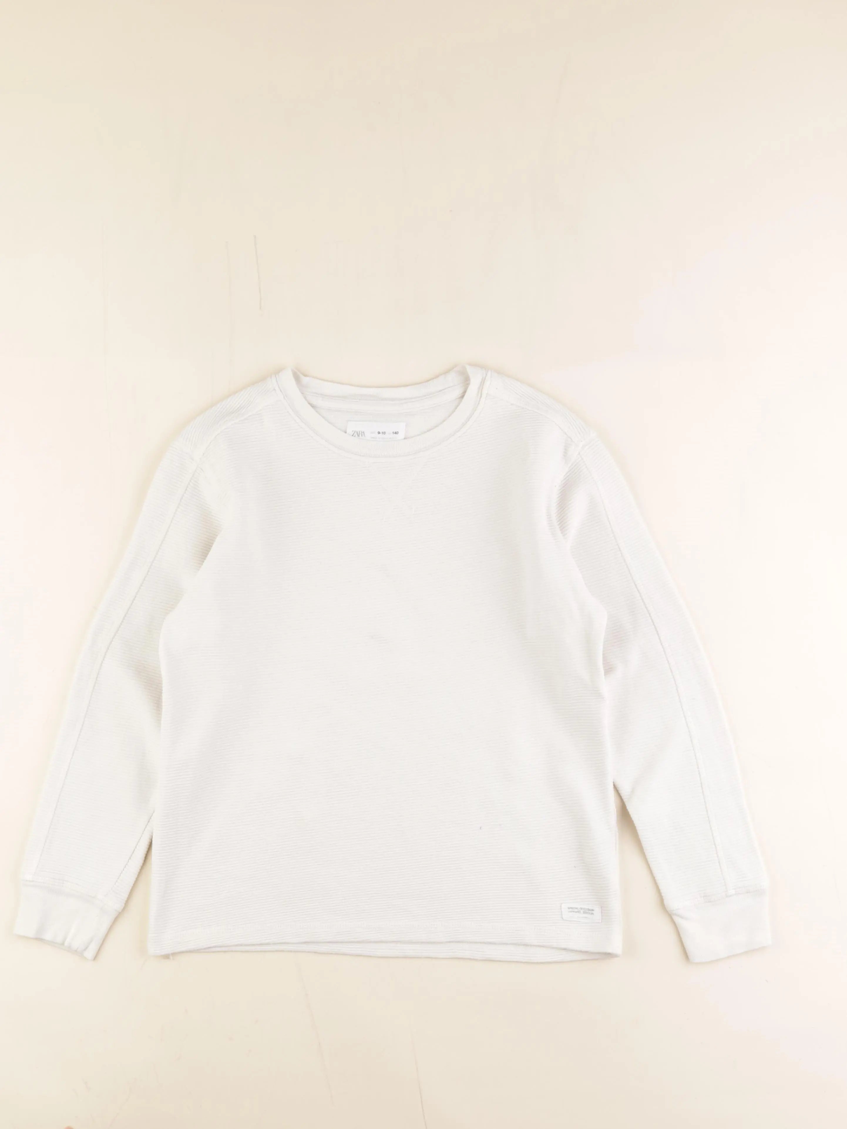 Zara - tee-shirt beige - 9/10 ans