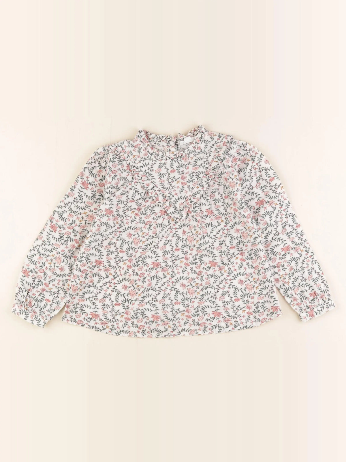 Vertbaudet - blouse multicolore - 4 ans