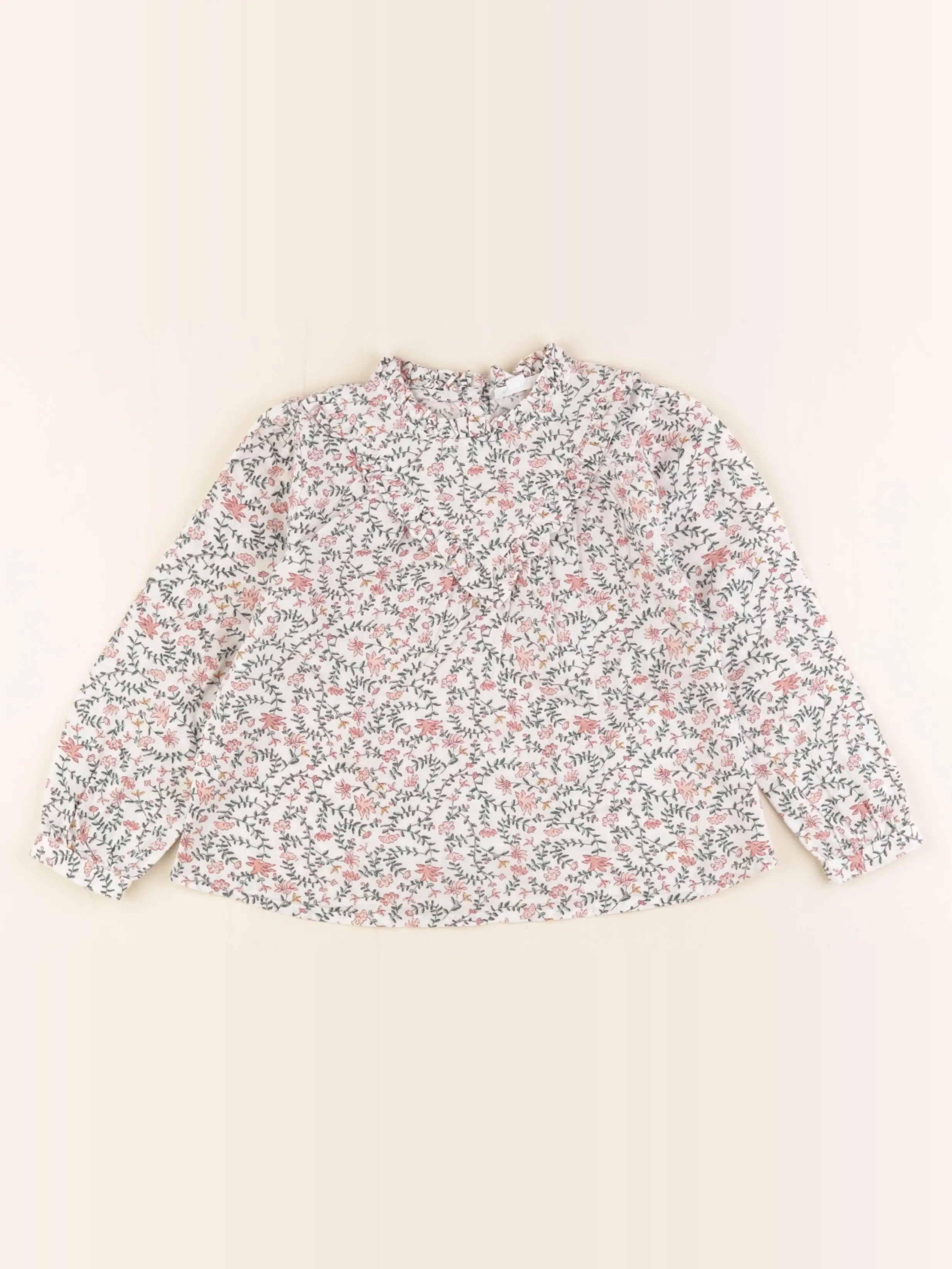 Vertbaudet - blouse multicolore - 4 ans