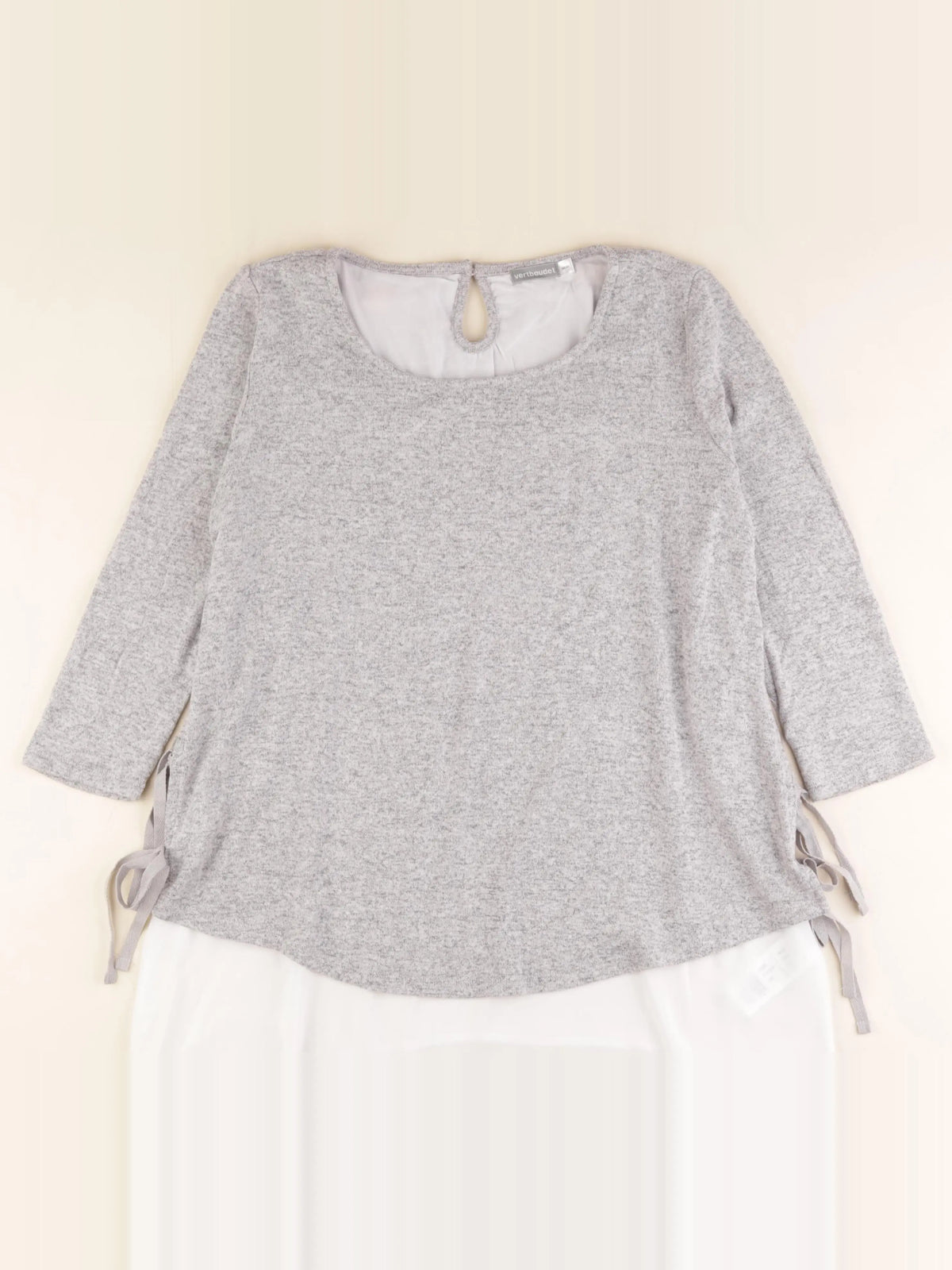 Vertbaudet - tee-shirt grossesse gris - 38 à 40