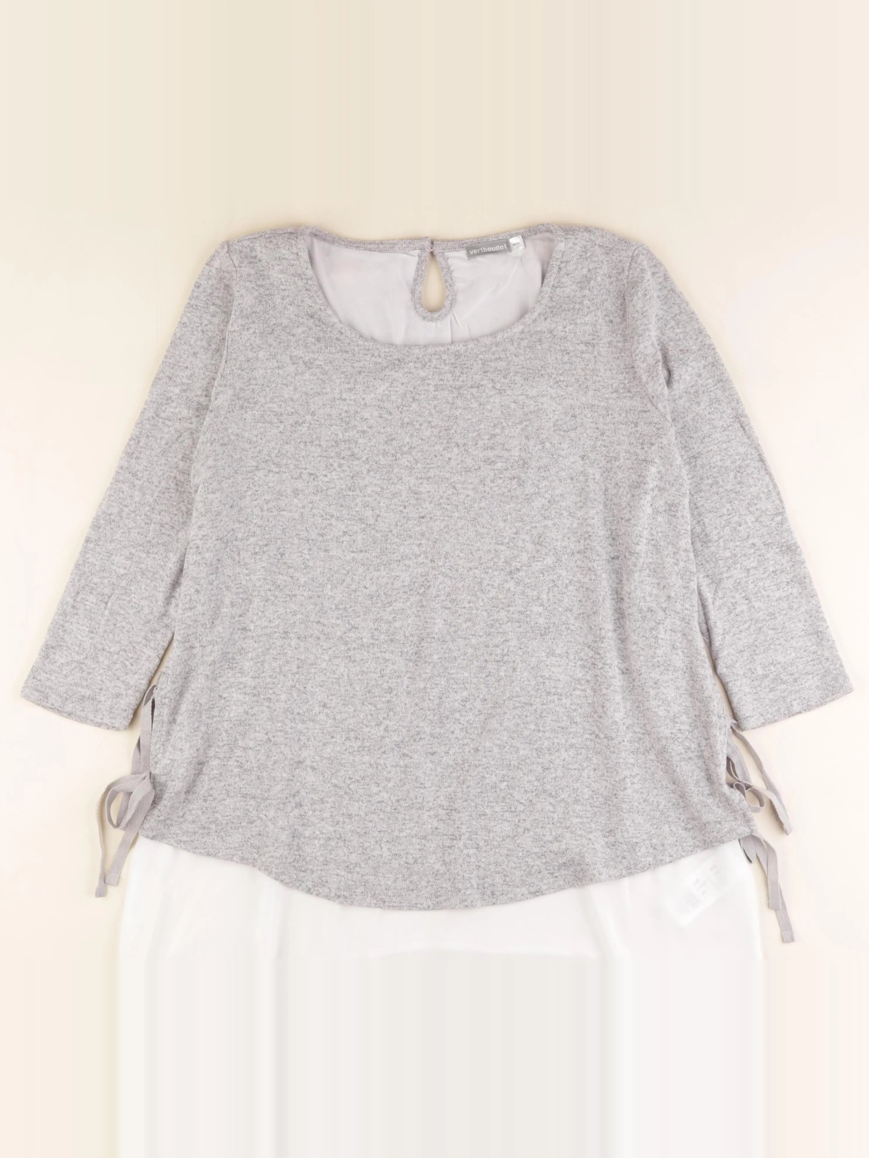 Vertbaudet - tee-shirt grossesse gris - 38 à 40