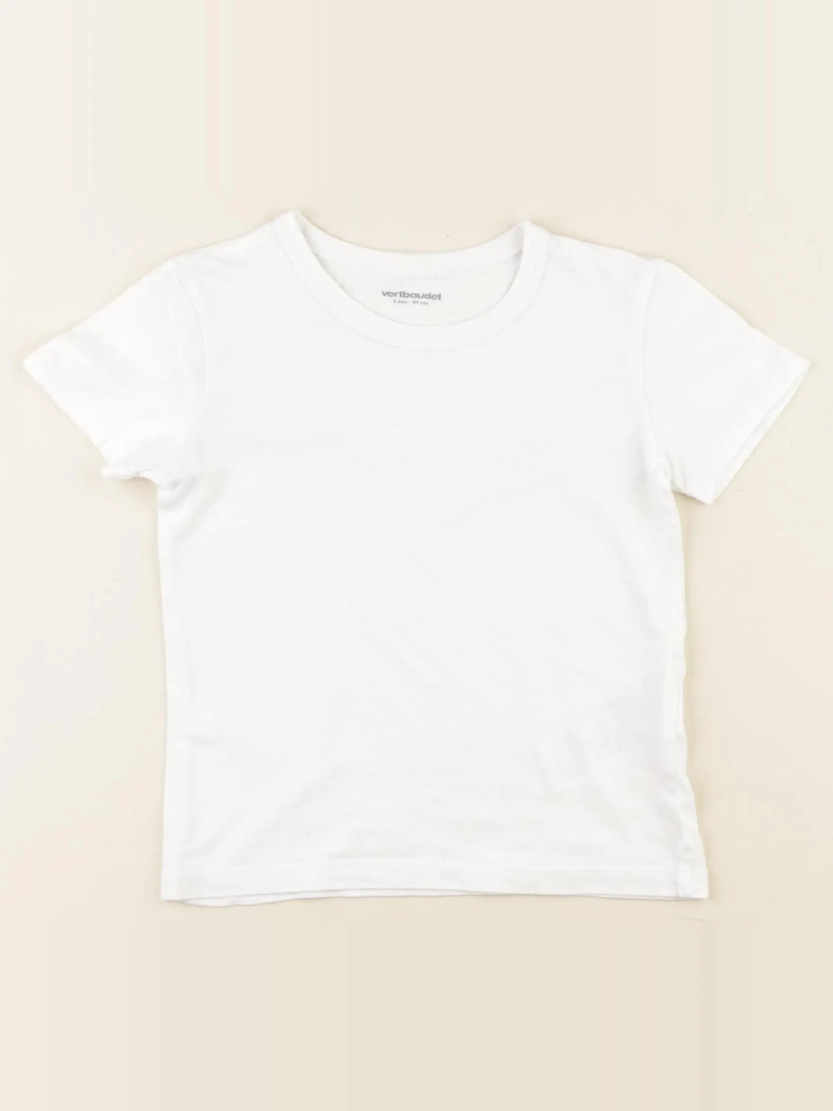 Vertbaudet - maillot de corps blanc - 3 ans