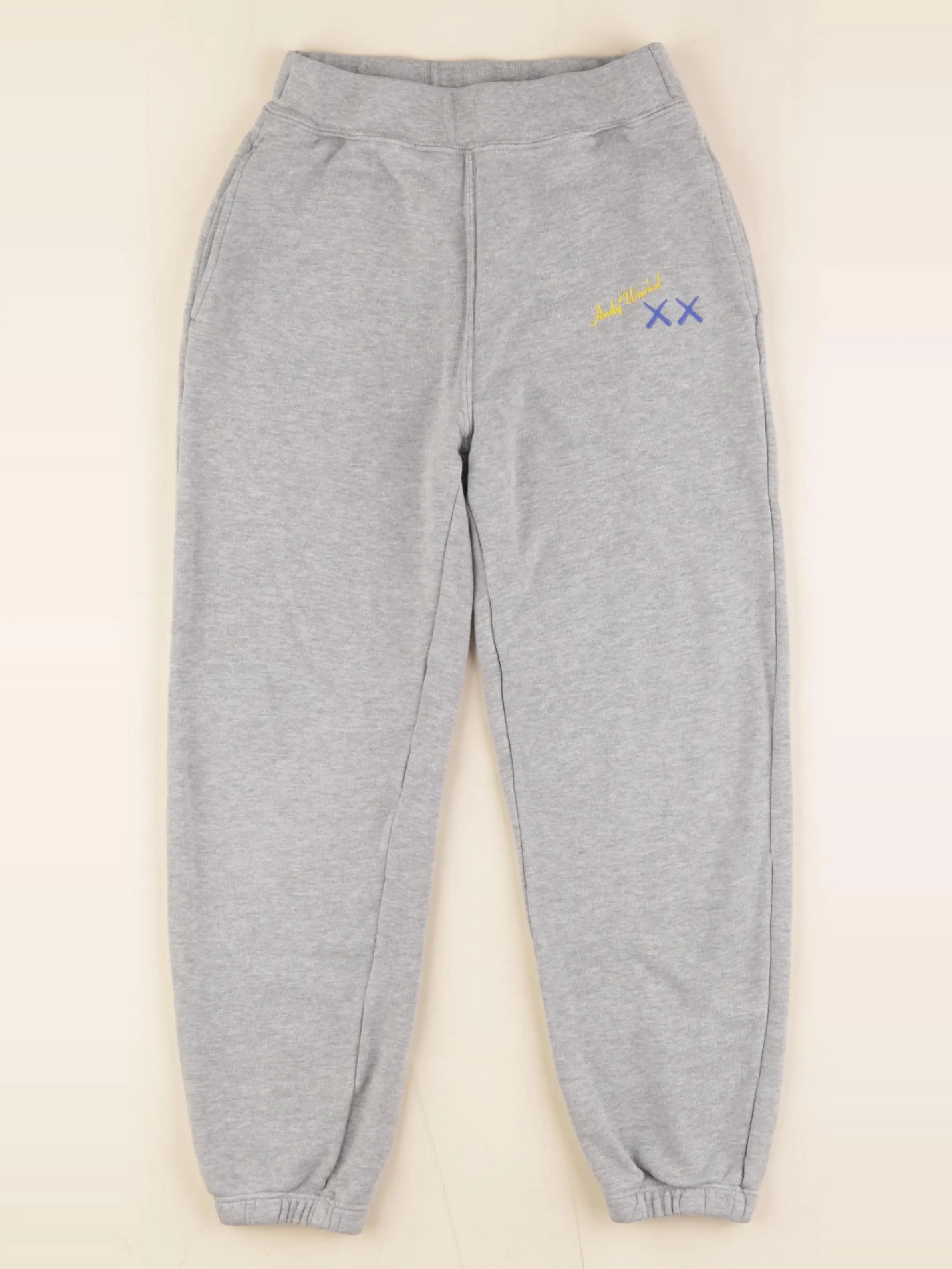 Uniqlo - jogging gris - 7/8 ans