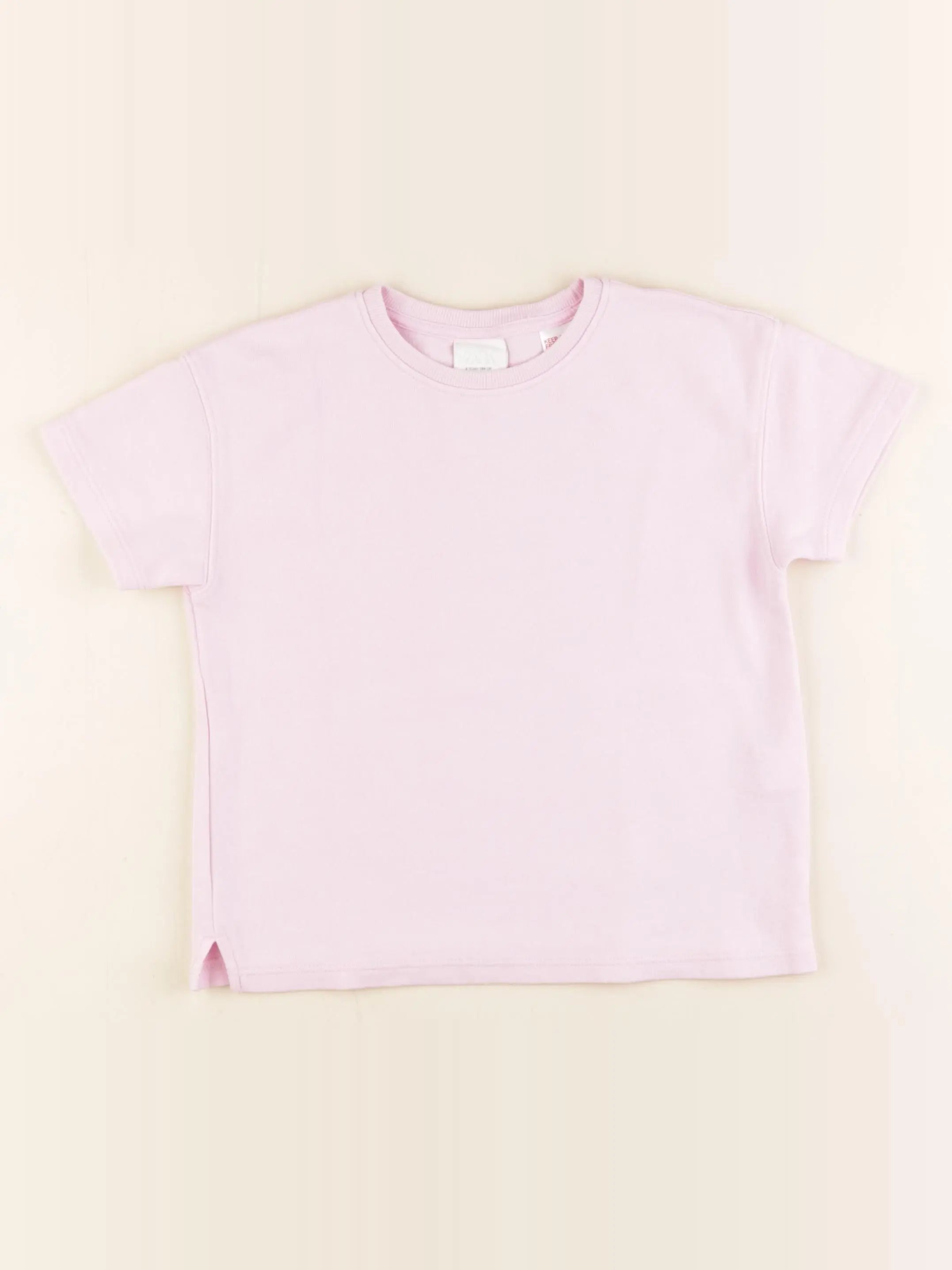 Zara - tee-shirt rose - 4 ans