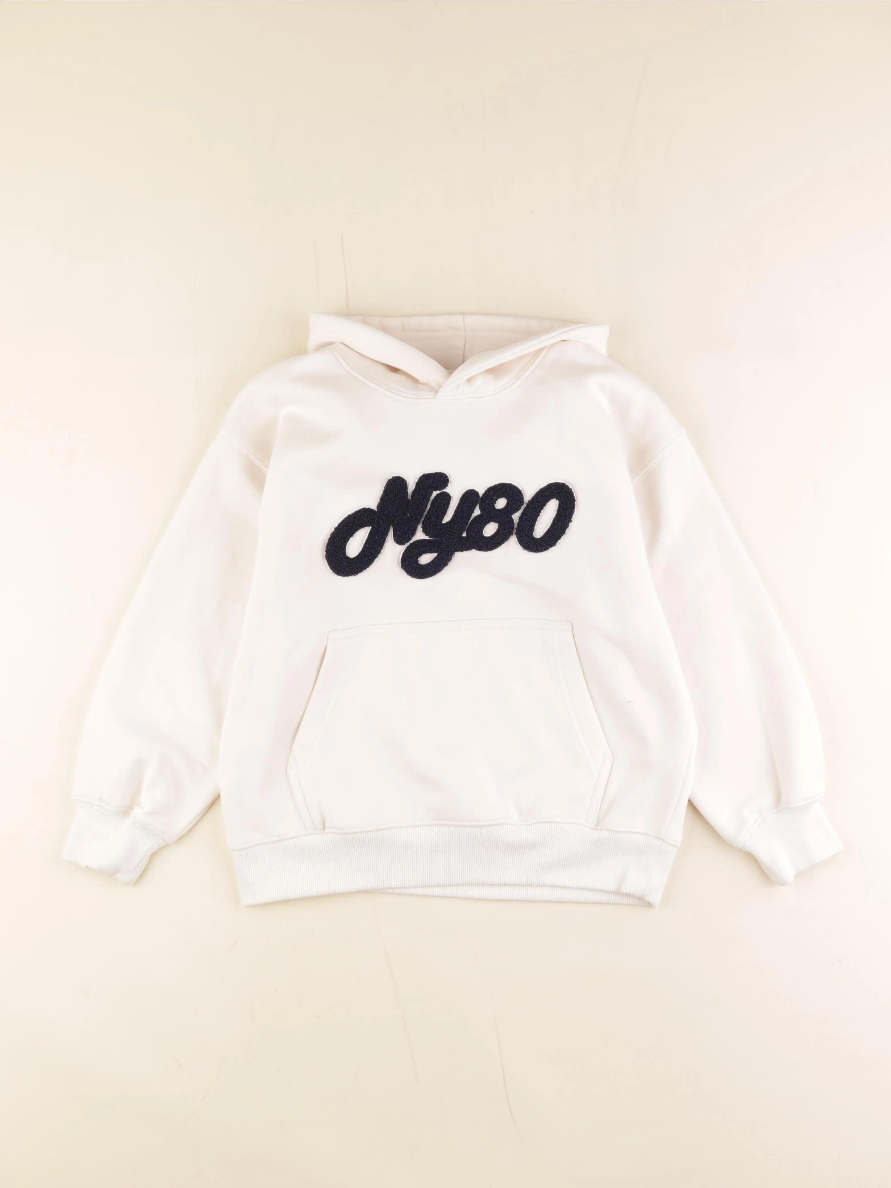 Zara - sweat blanc - 8/9 ans