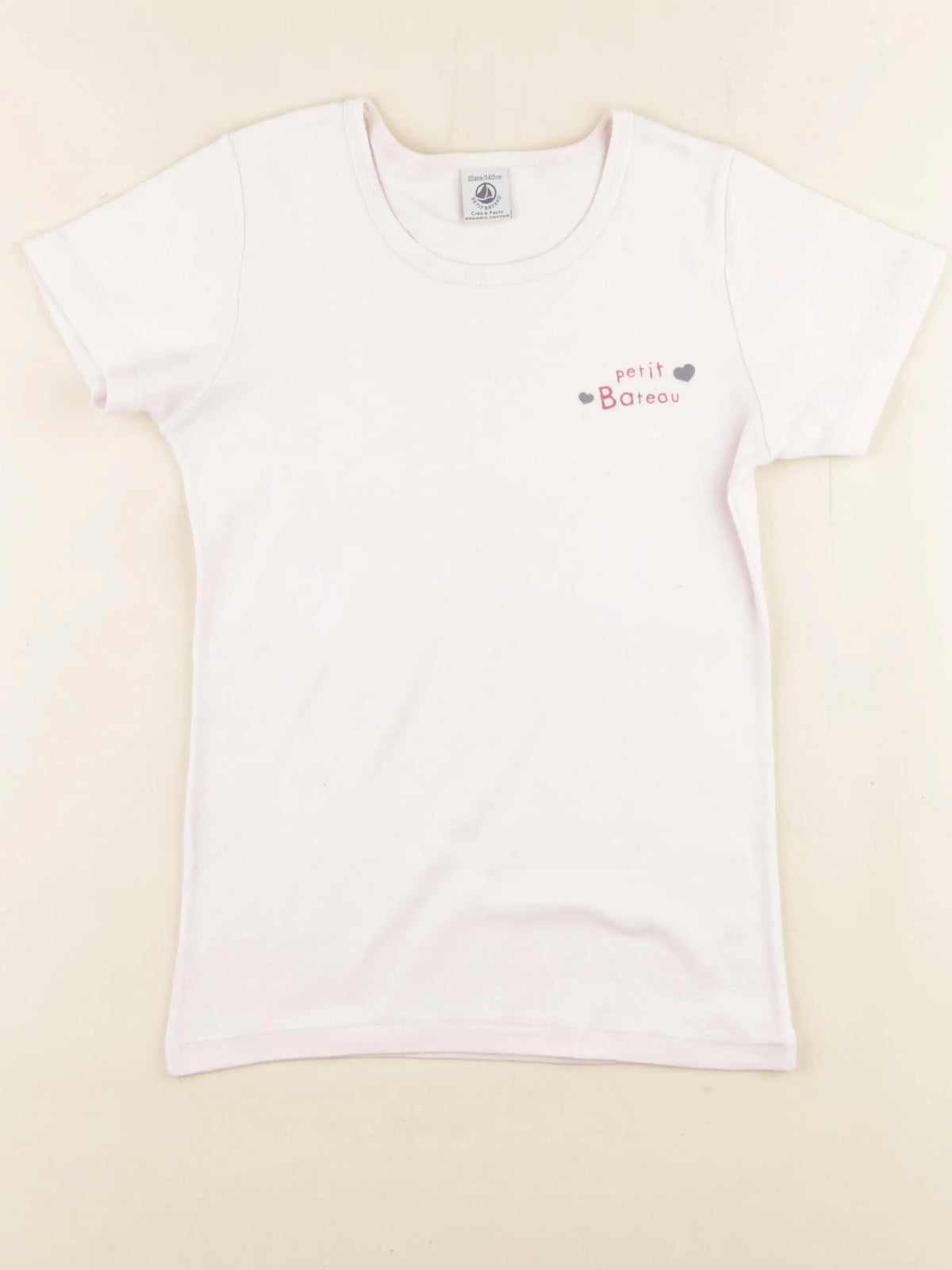 Petit Bateau - maillot de corps rose - 10 ans