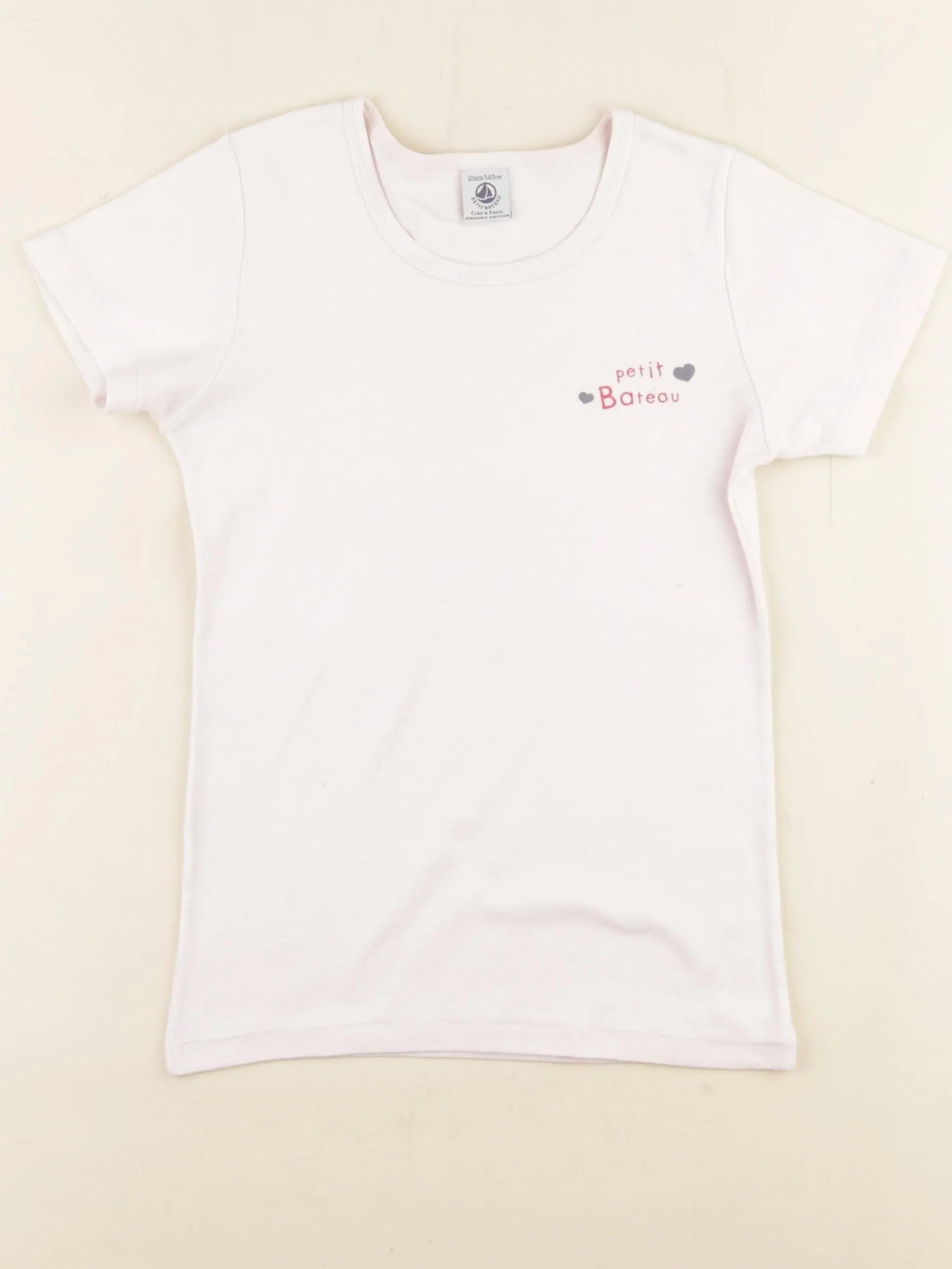 Petit Bateau - maillot de corps rose - 10 ans