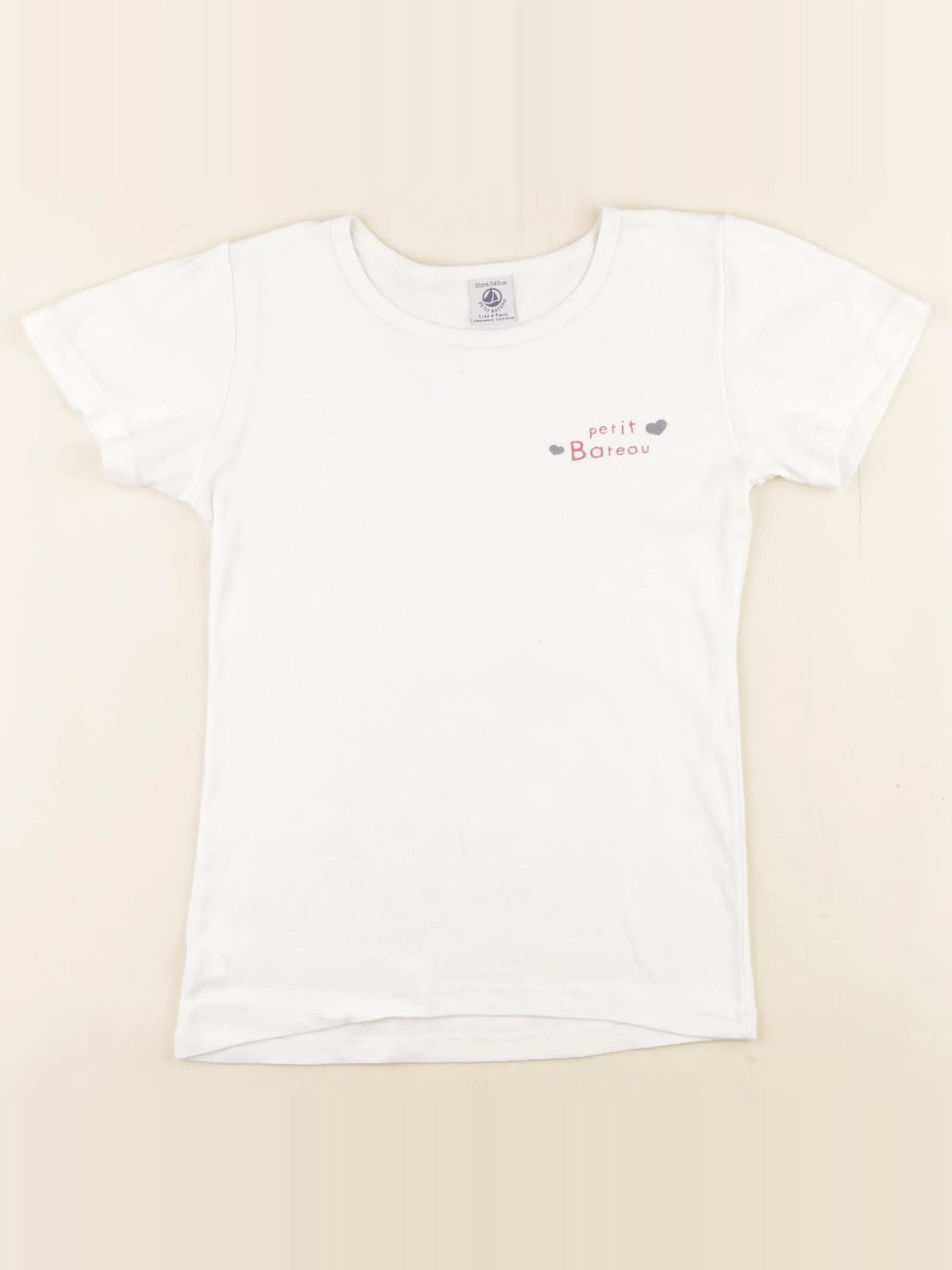 Petit Bateau - maillot de corps blanc - 10 ans