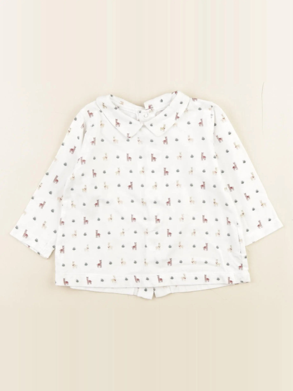 Boutchou - tee-shirt blanc - 12 mois
