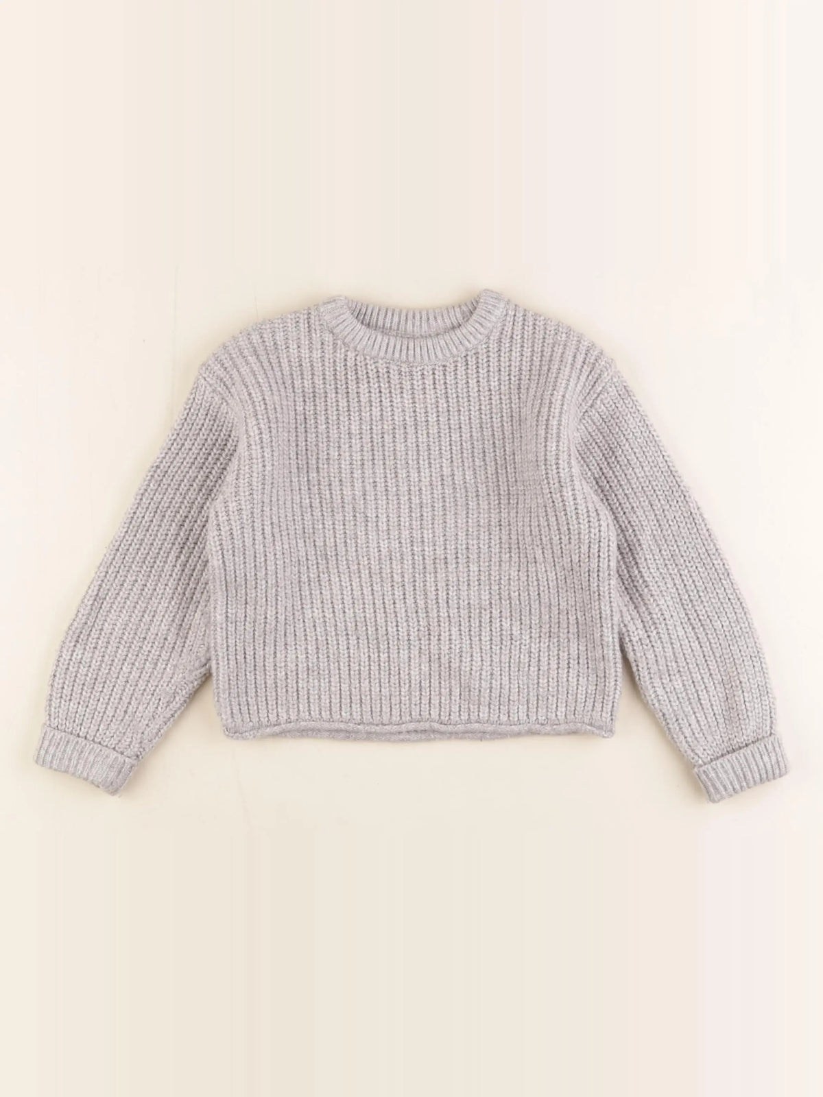 Zara - pull gris - 3/4 ans