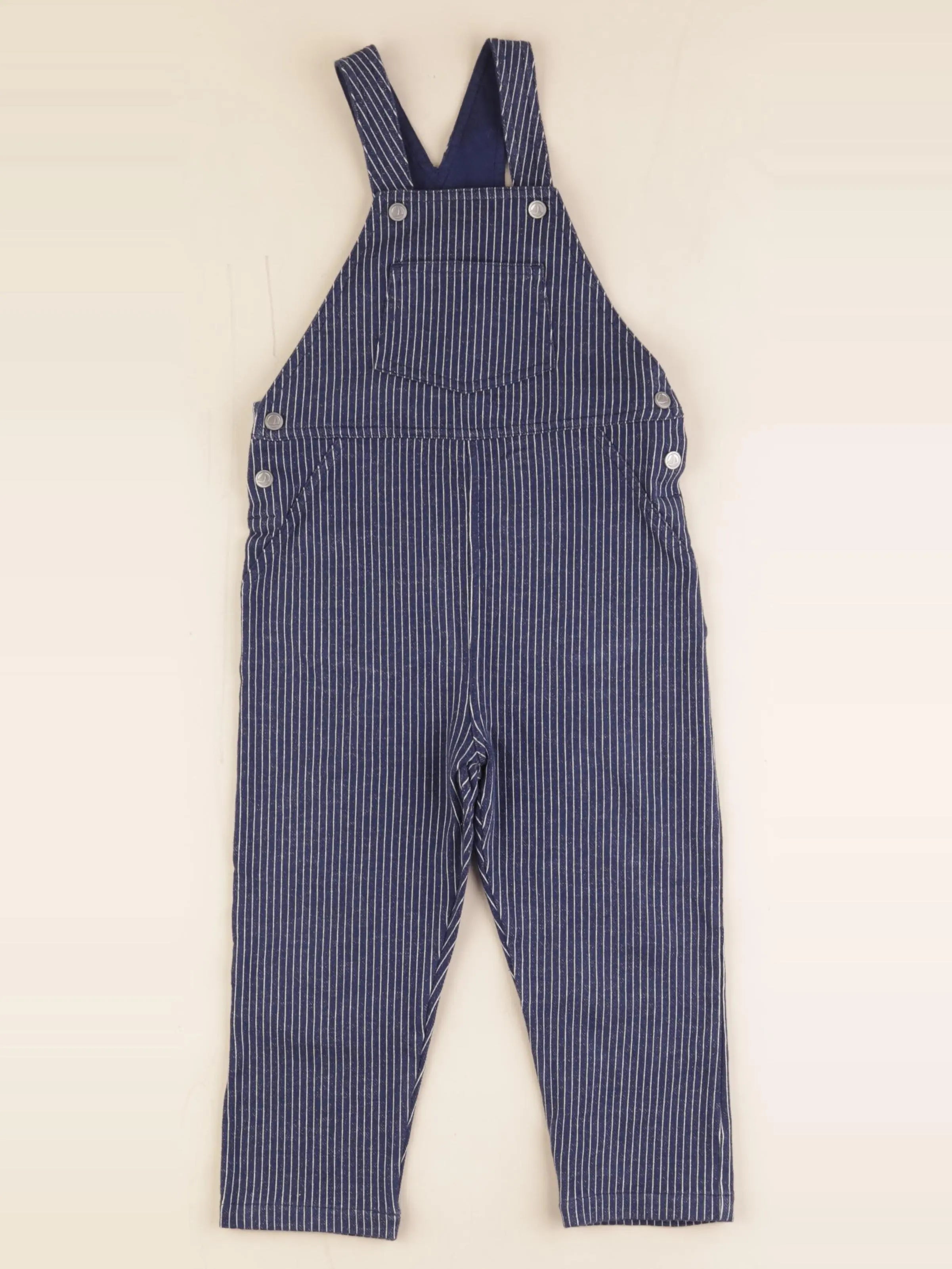 Petit Bateau - salopette bleu - 36 mois