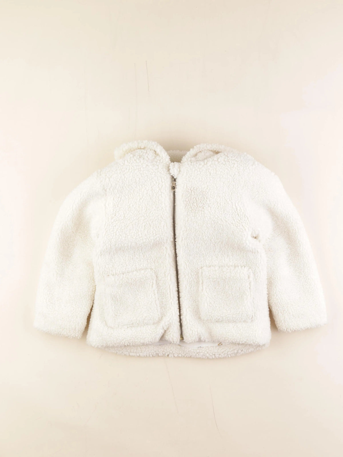 Vertbaudet - veste beige - 5 ans