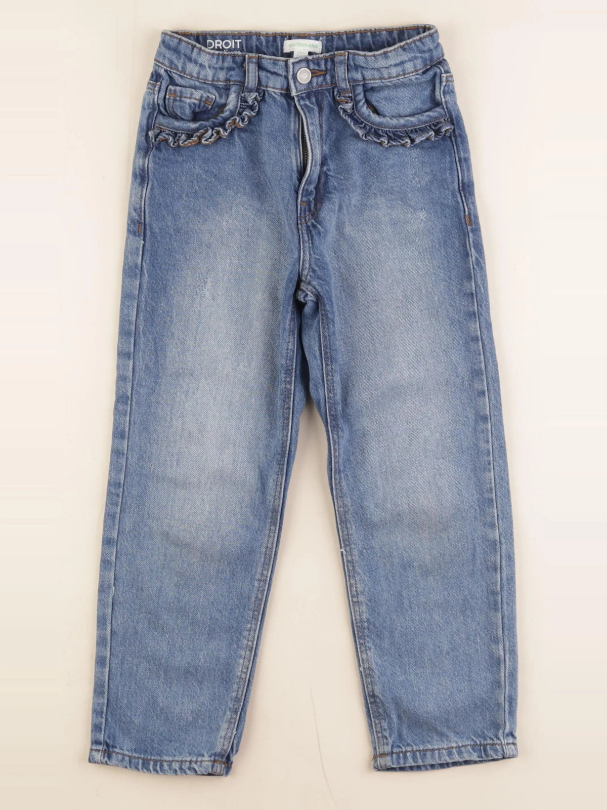 Vertbaudet - jean bleu - 6 ans