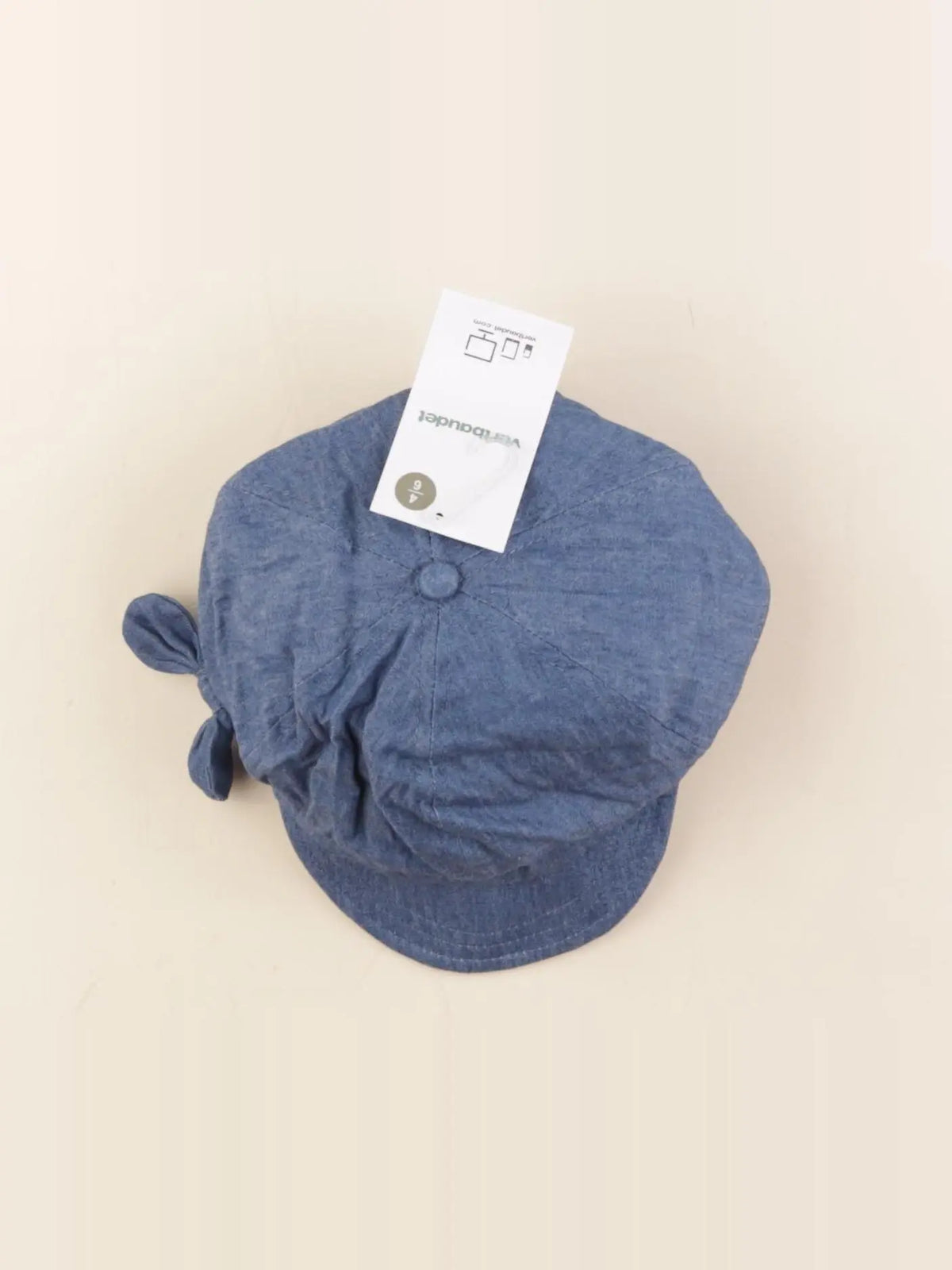 Vertbaudet - casquette bleu - 4/6 ans