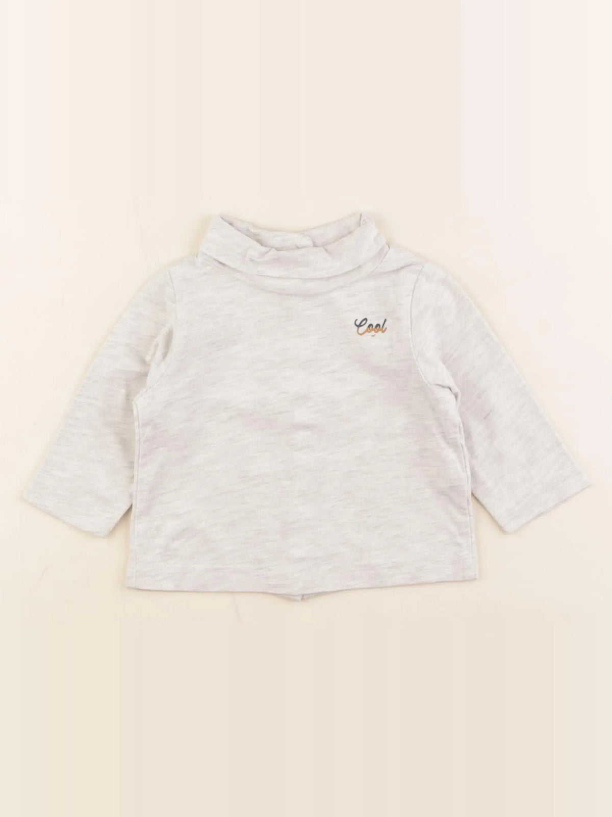 Tape à l'oeil - sous-pull gris - 3 mois