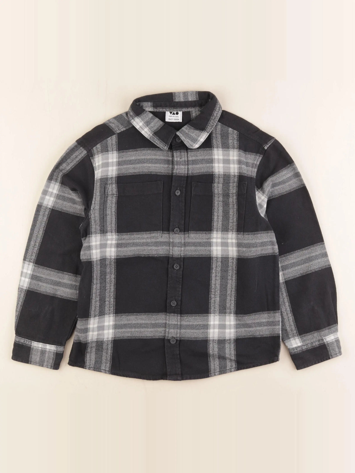 Tape à l'oeil - chemise noir - 8 ans