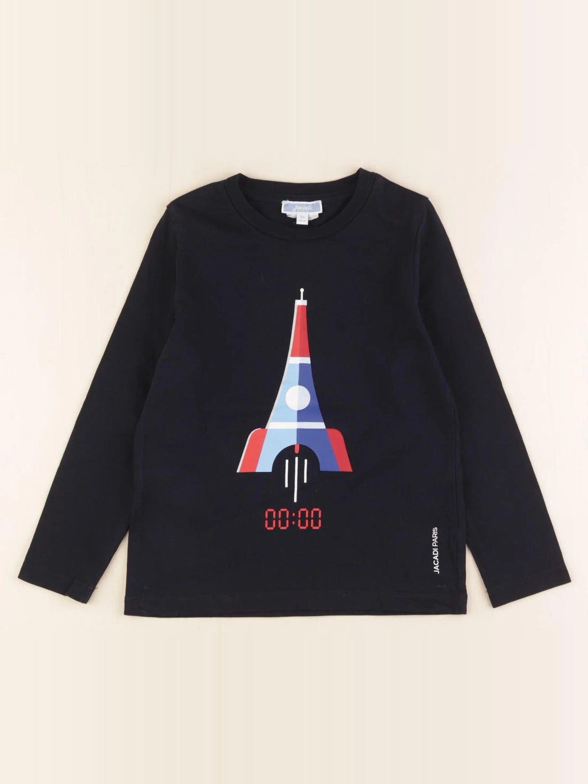 Jacadi - tee-shirt bleu - 6 ans