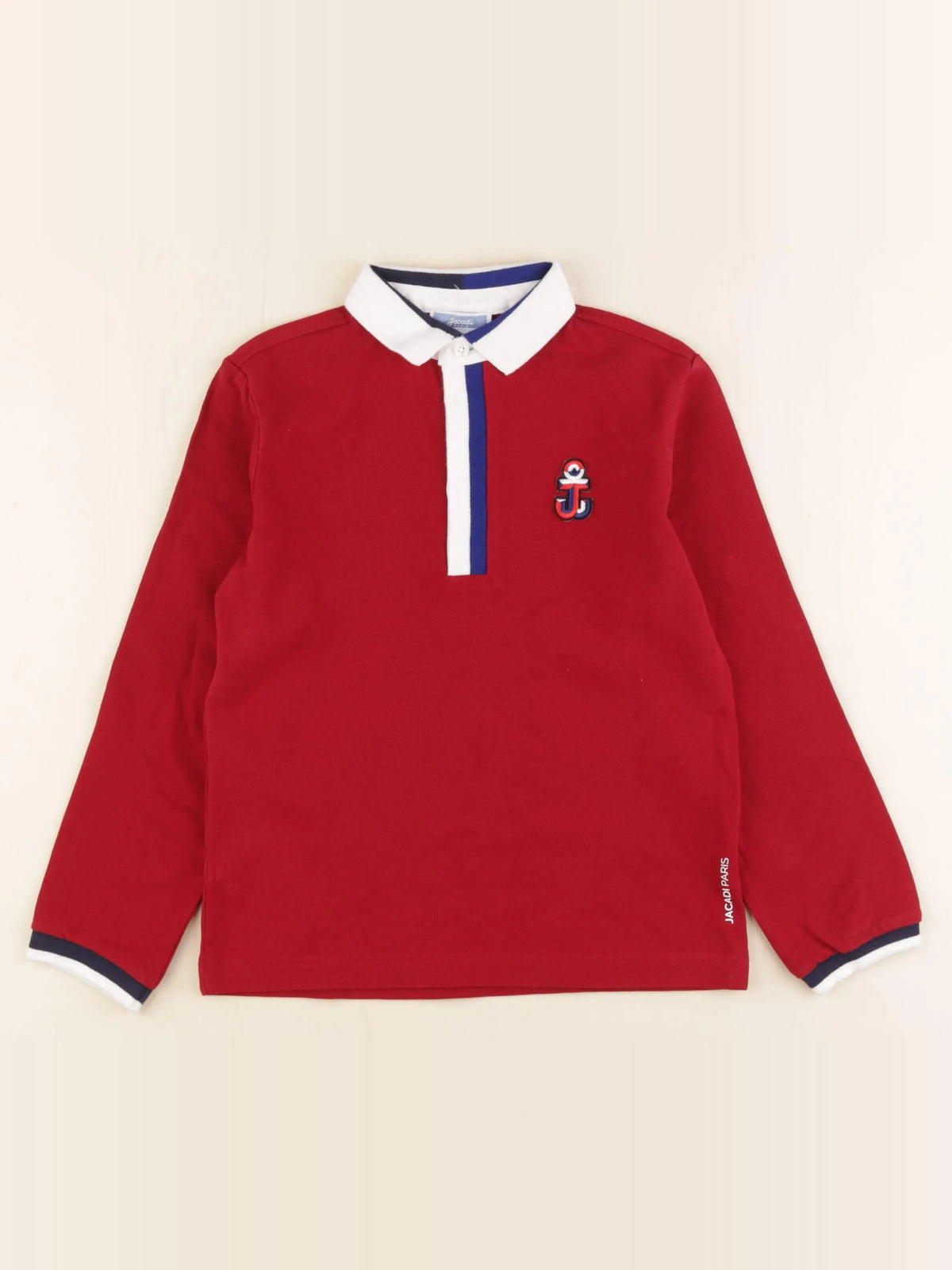 Jacadi - polo rouge - 6 ans
