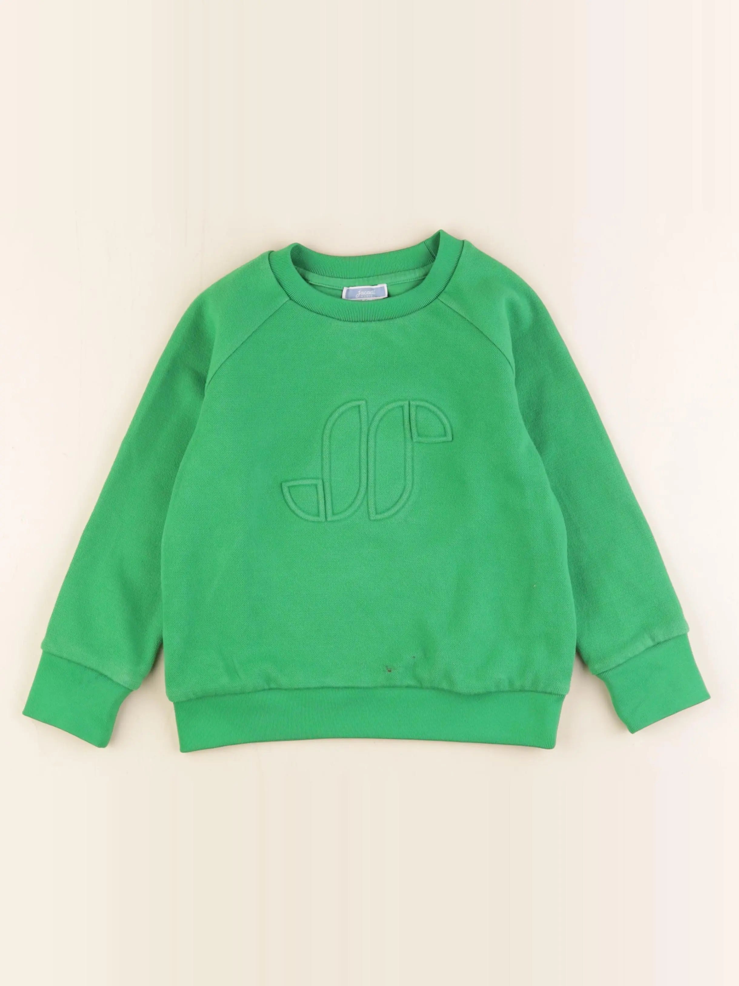 Jacadi - sweat vert - 6 ans