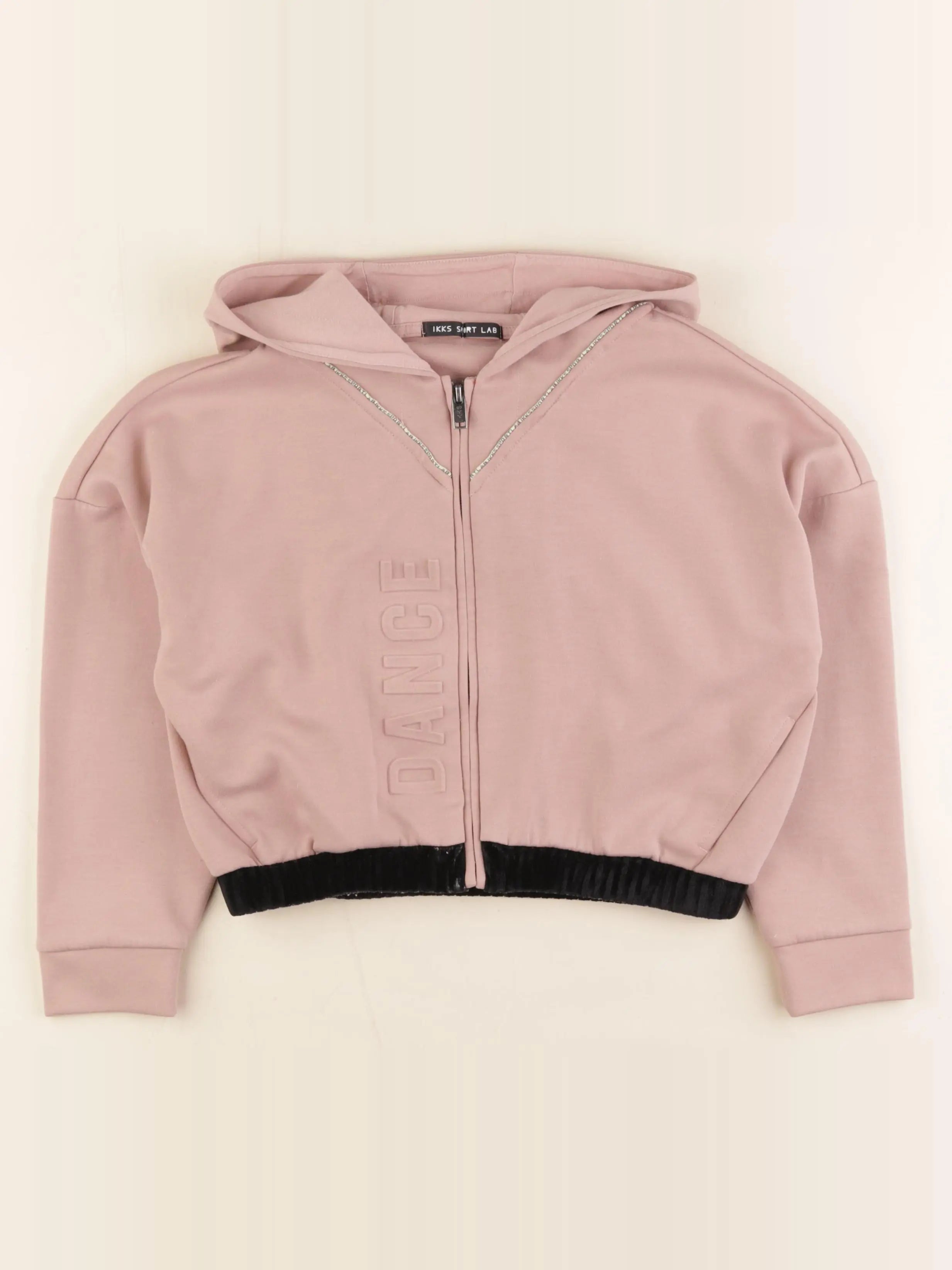 IKKS - sweat rose - 10 ans