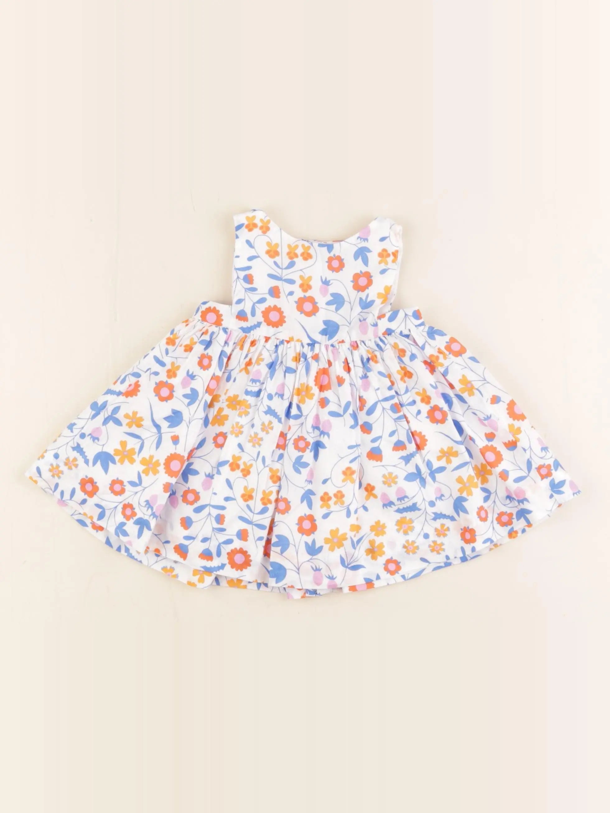 Jacadi - robe liberty multicolore - 3 mois