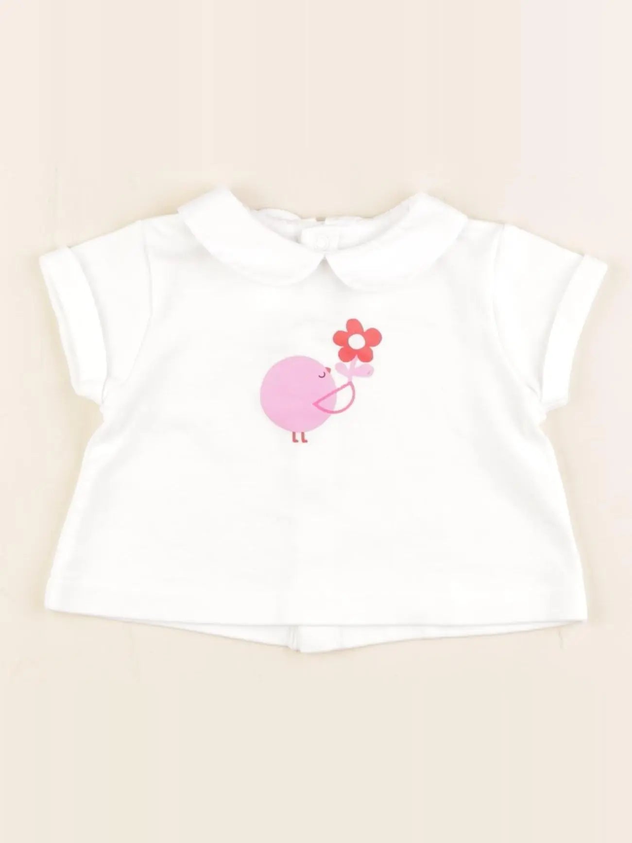 Jacadi - tee-shirt blanc - 3 mois