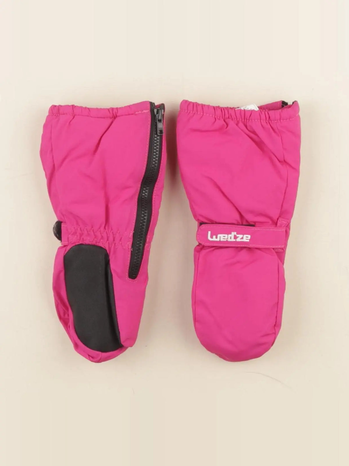 Decathlon ski - moufles de ski rose - 5/6 ans