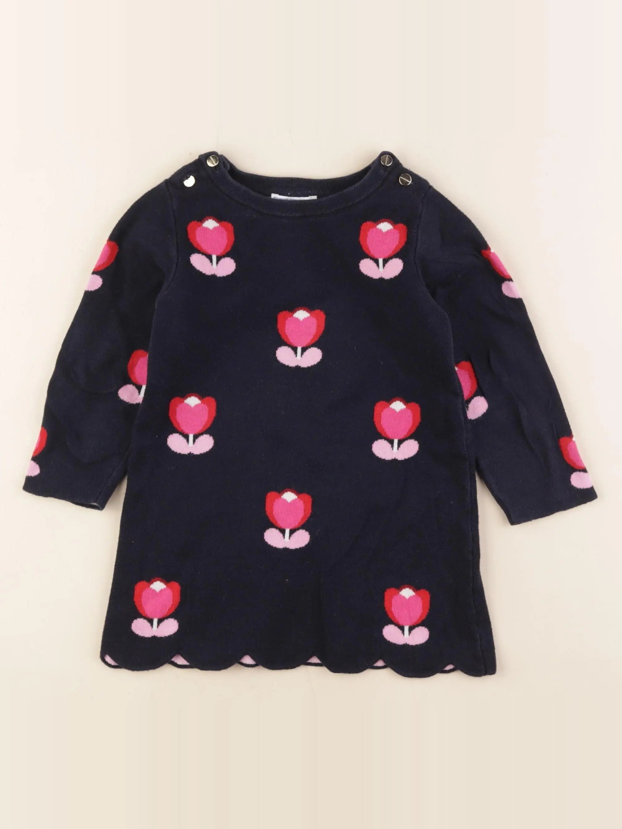 Jacadi - robe bleu - 24 mois