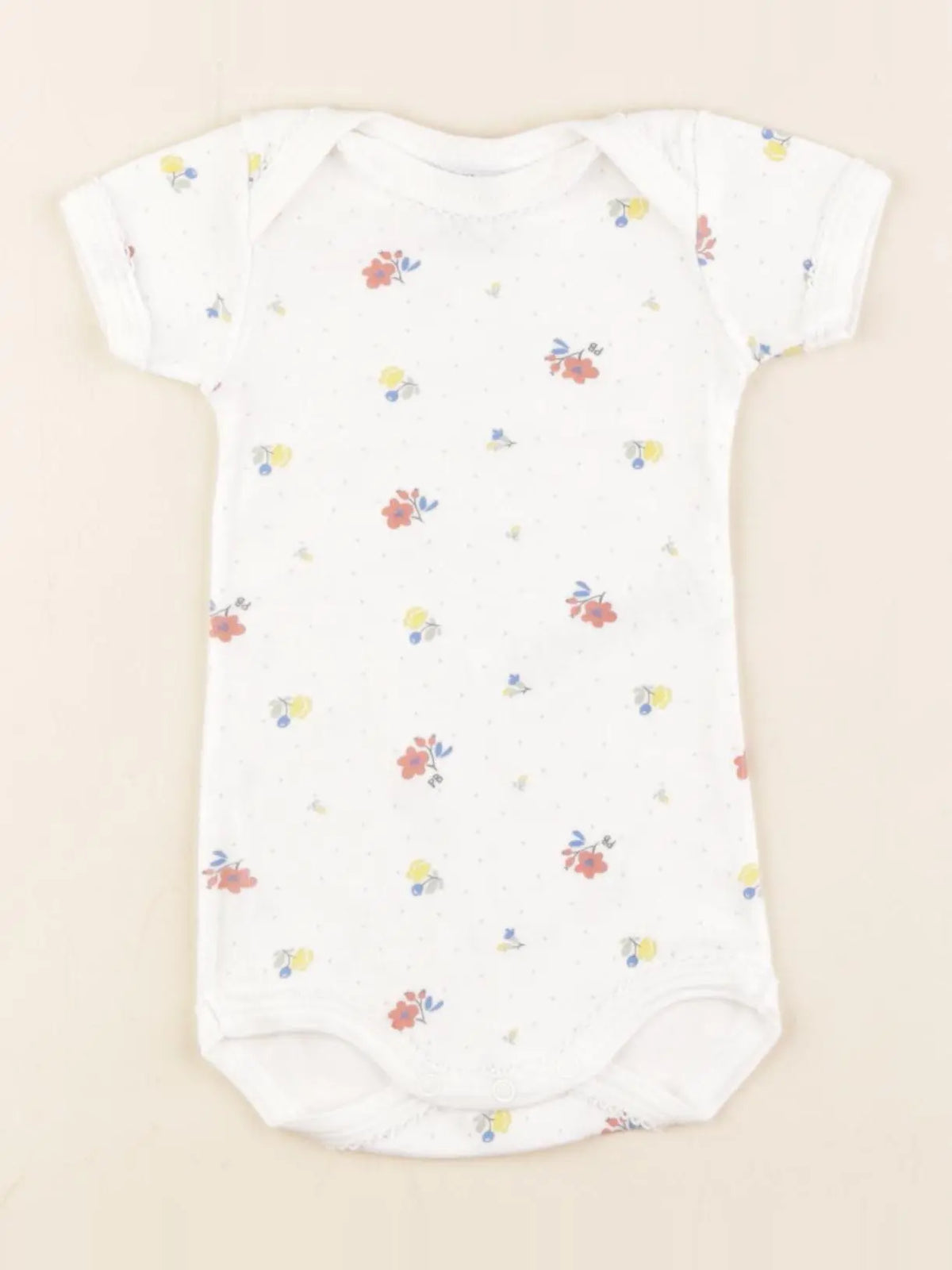 Petit Bateau - body blanc - 3 mois