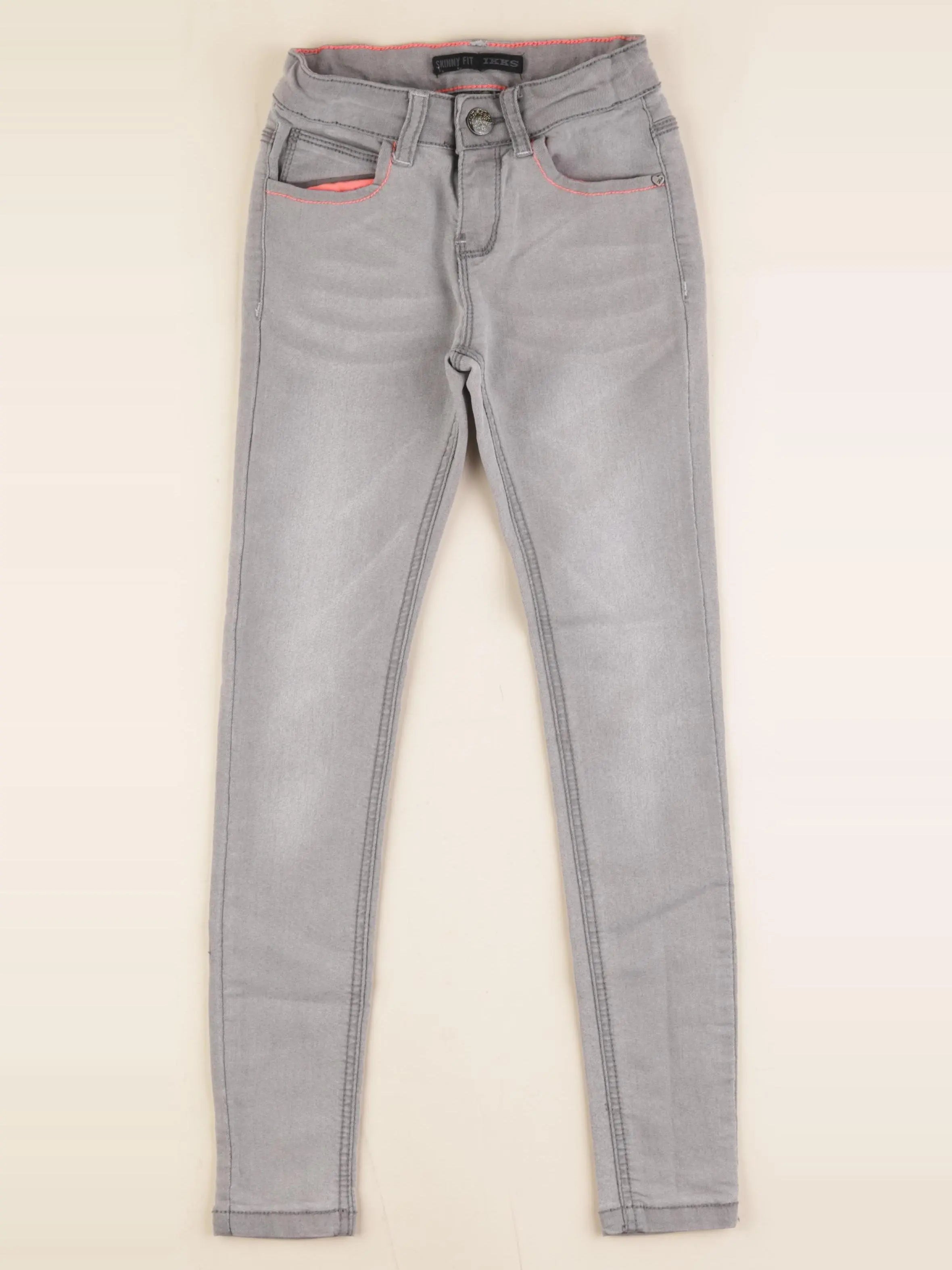 IKKS - jean gris - 8 ans