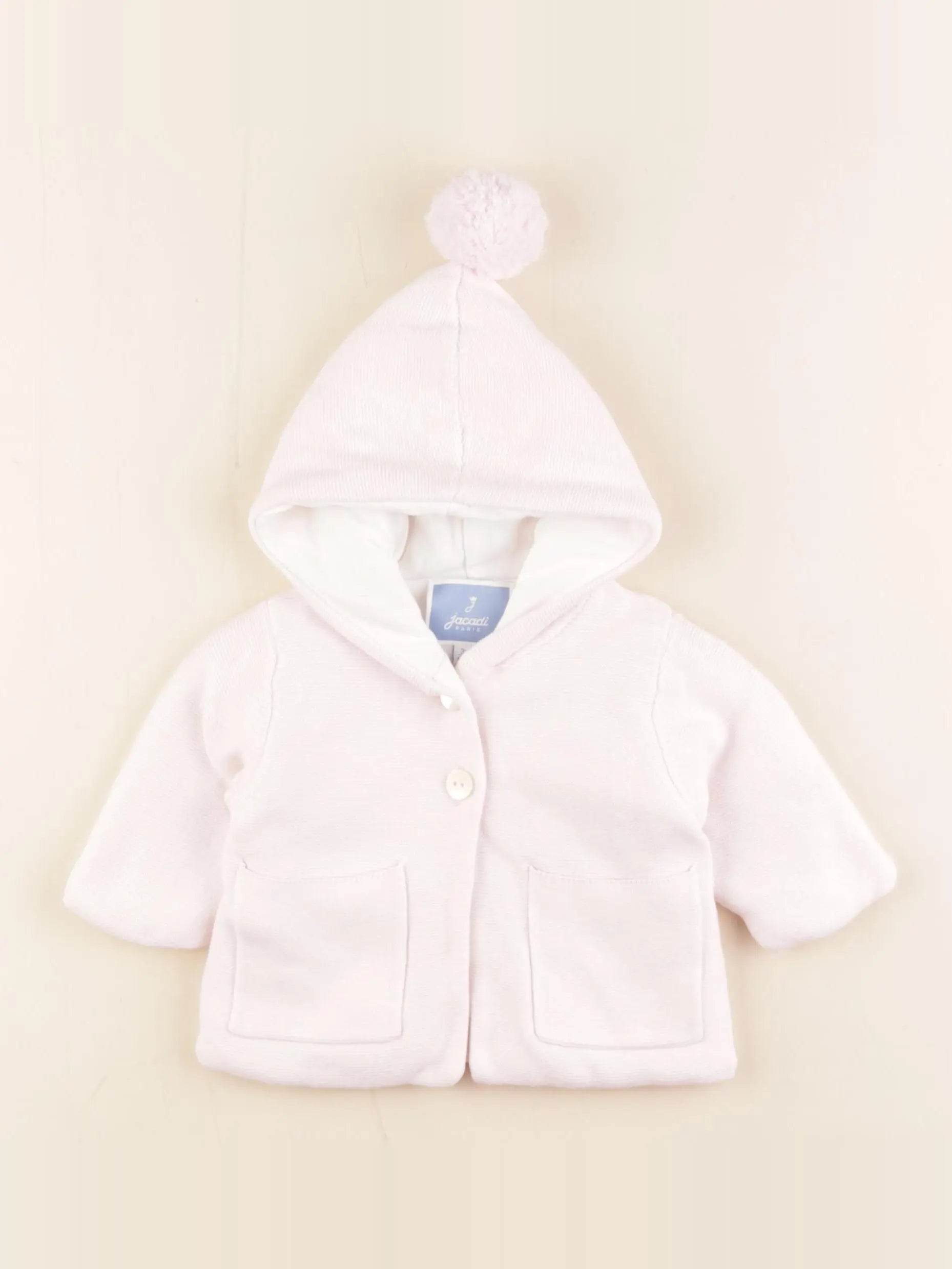 Jacadi - veste rose - 3 mois