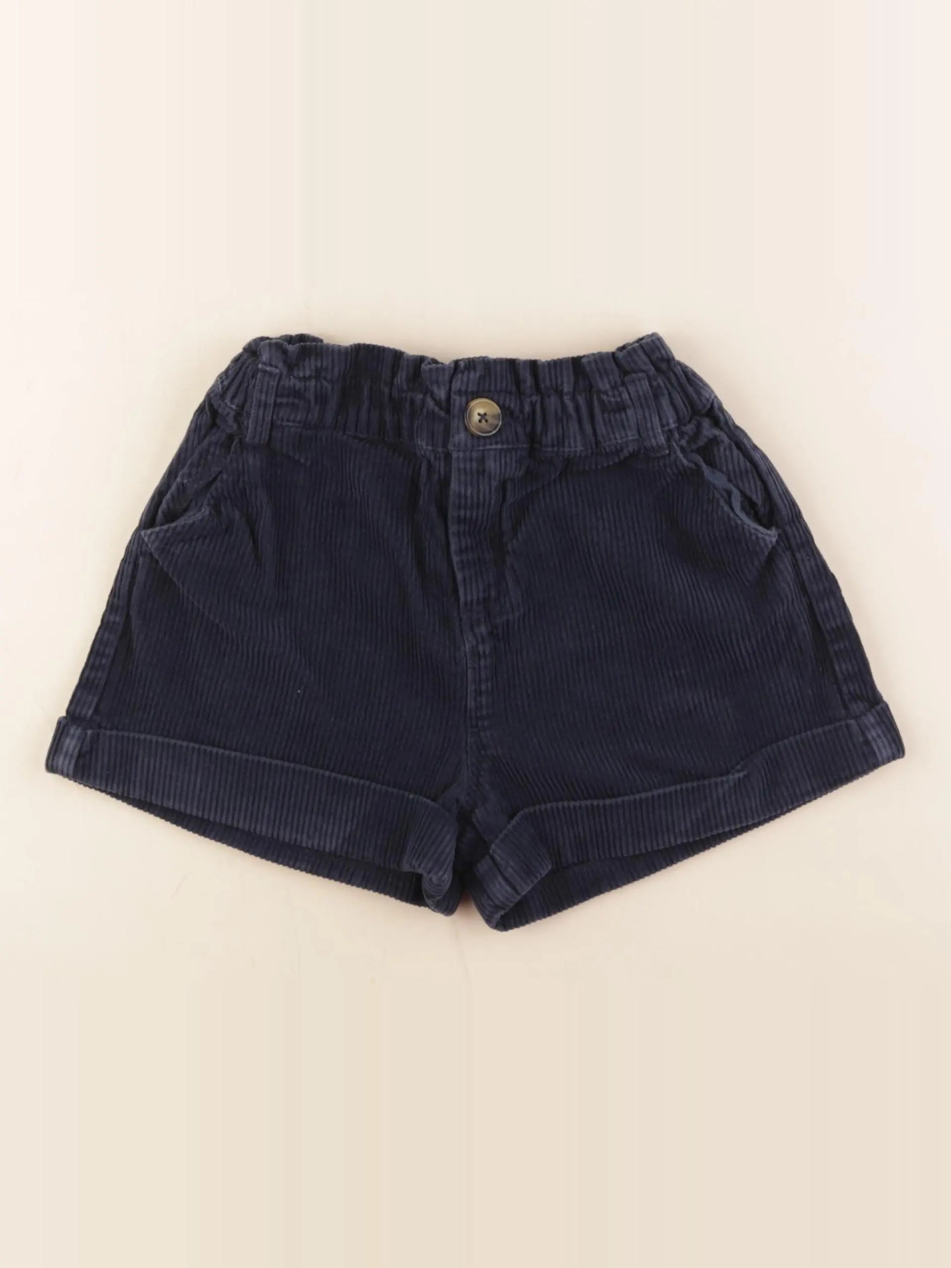 Vertbaudet - short bleu - 7 ans
