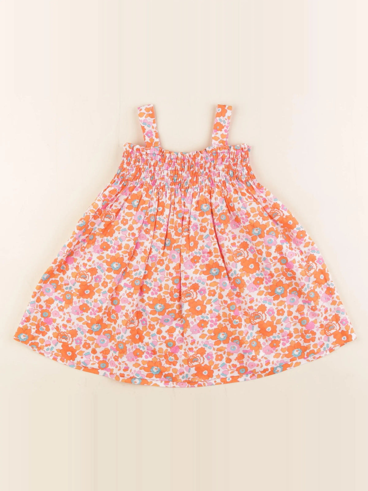 Jacadi - robe liberty multicolore - 24 mois