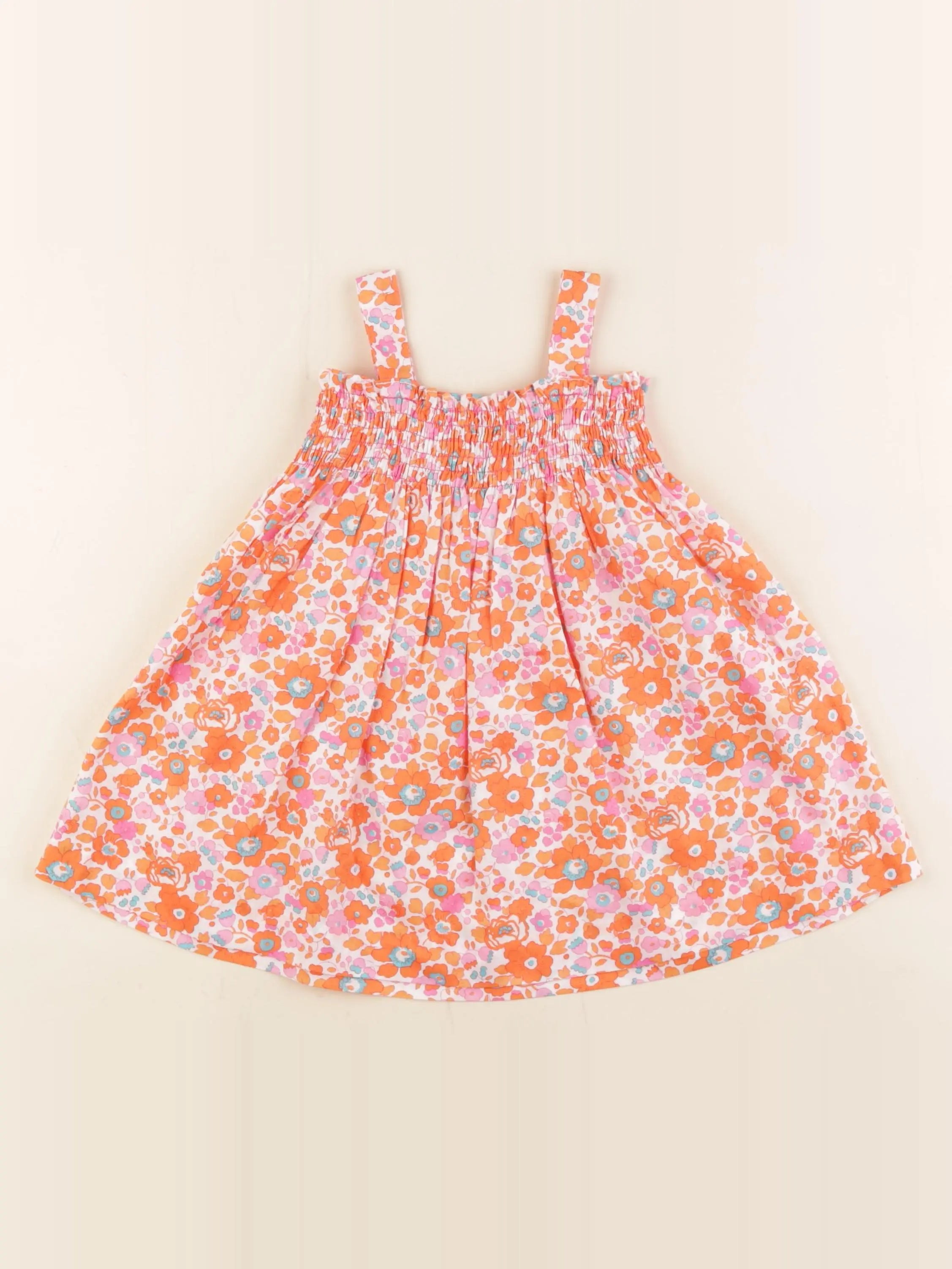 Jacadi - robe liberty multicolore - 24 mois