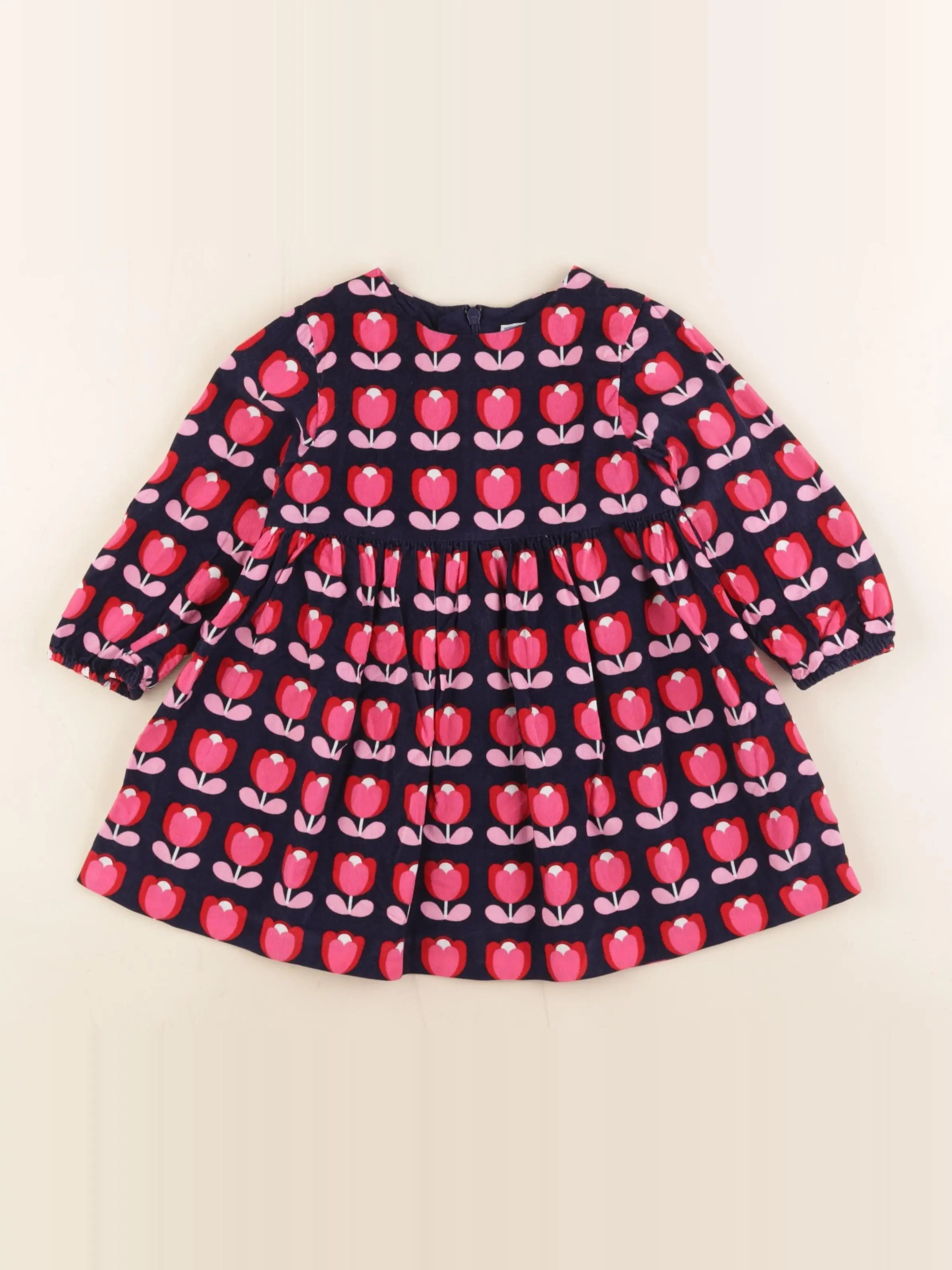 Jacadi - robe bleu - 24 mois