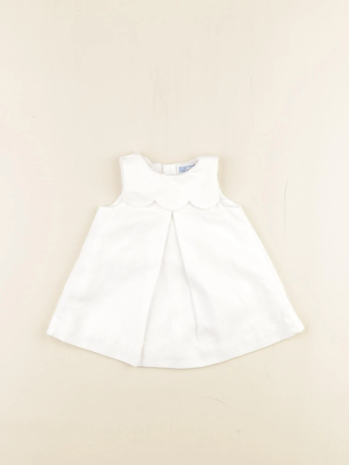 Jacadi - robe blanc - 1 mois