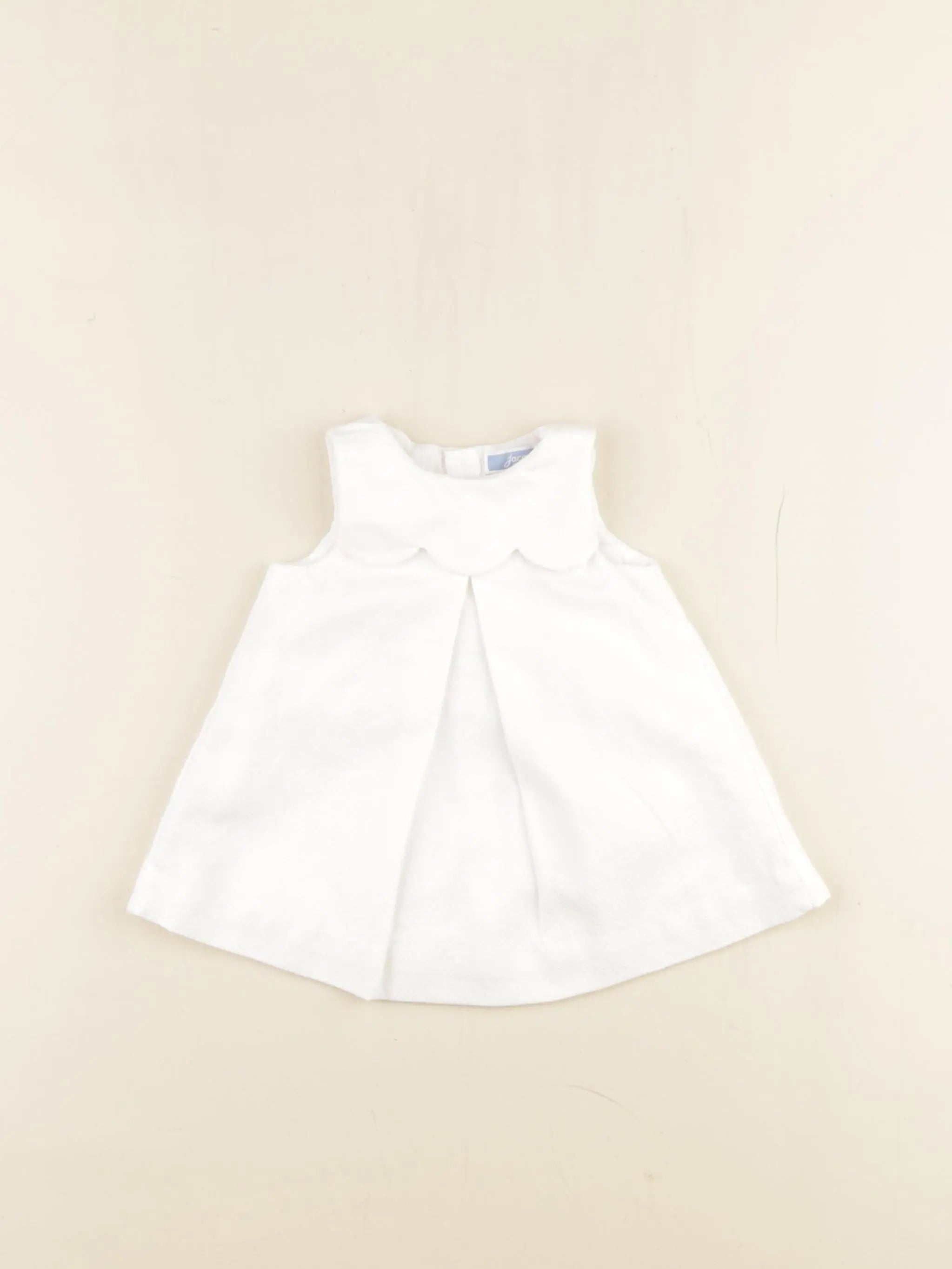 Jacadi - robe blanc - 1 mois