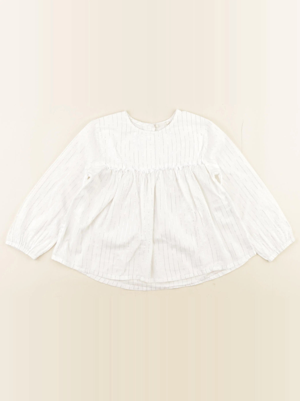 Little Cigogne - blouse blanc - 4 ans