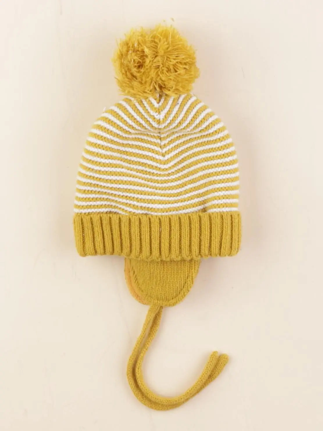 Boutchou - bonnet jaune - 6/12 mois