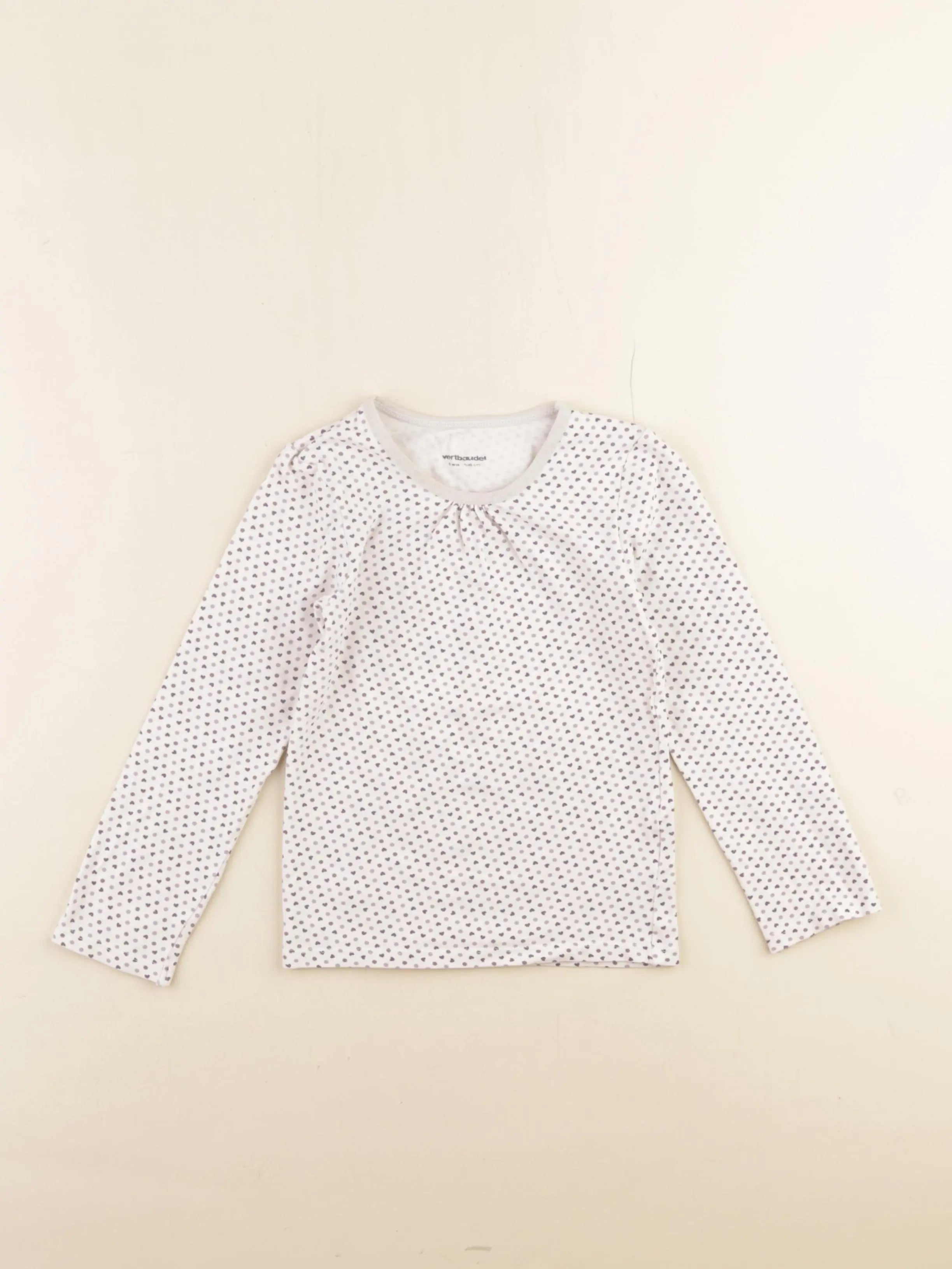 Vertbaudet - maillot de corps violet - 5 ans