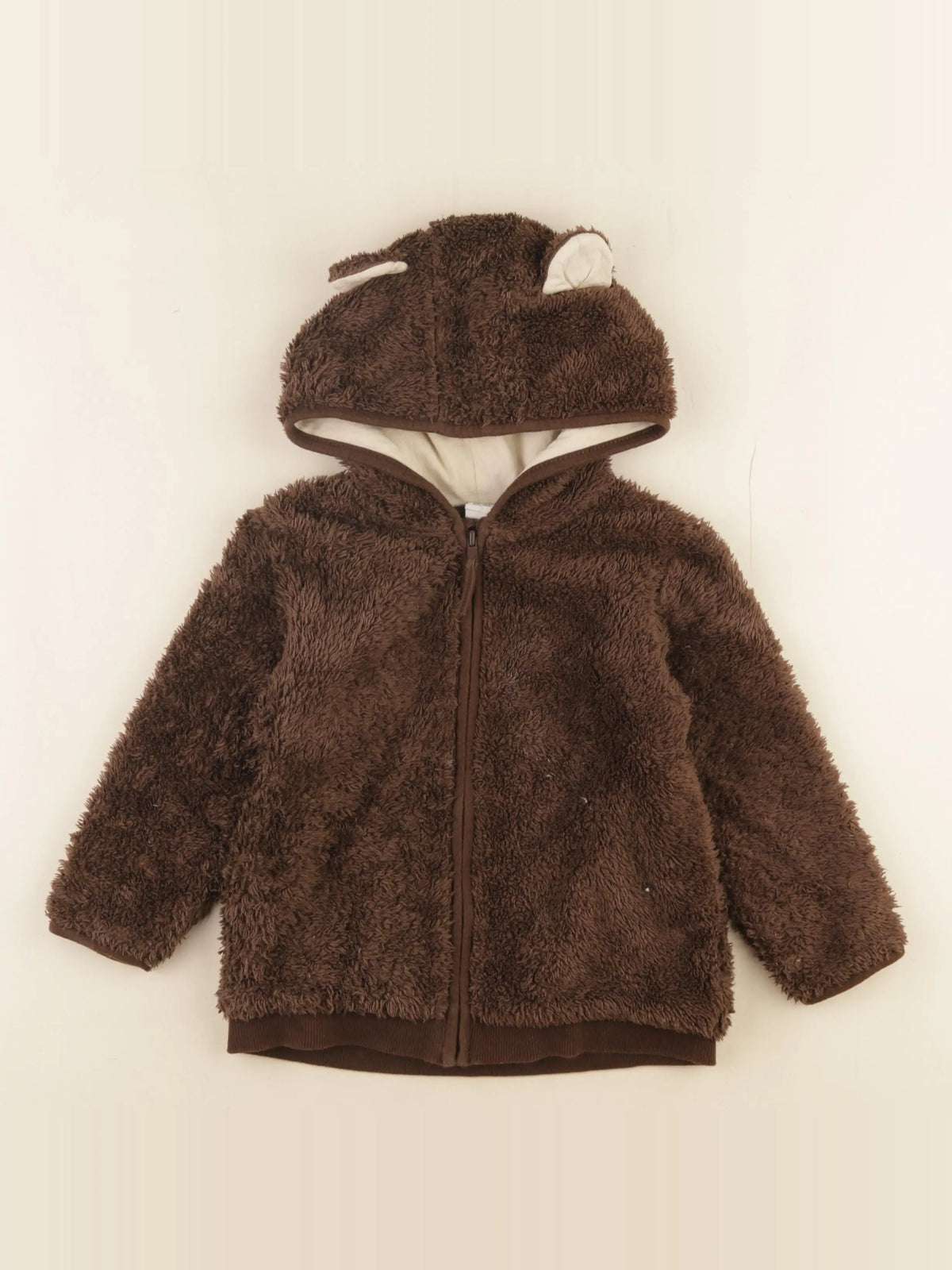 H&M - veste marron - 18/24 mois