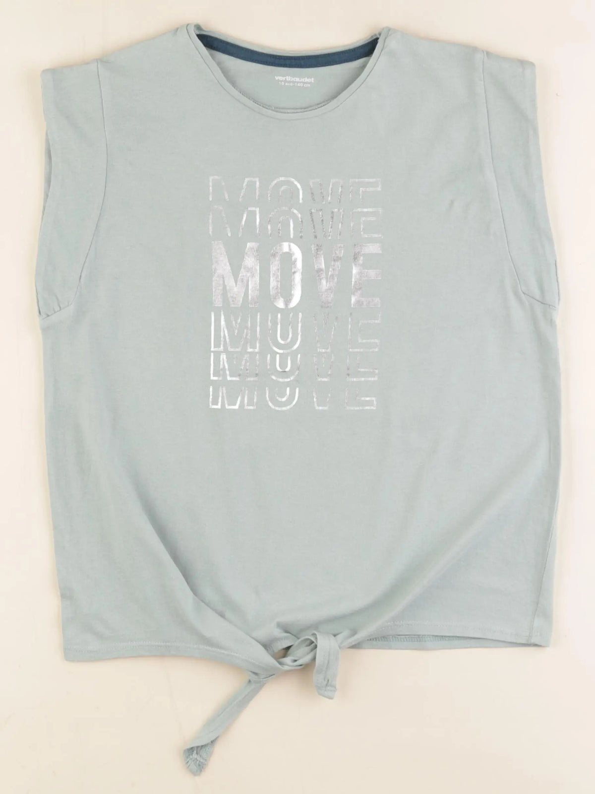 Vertbaudet - tee-shirt vert - 10 ans