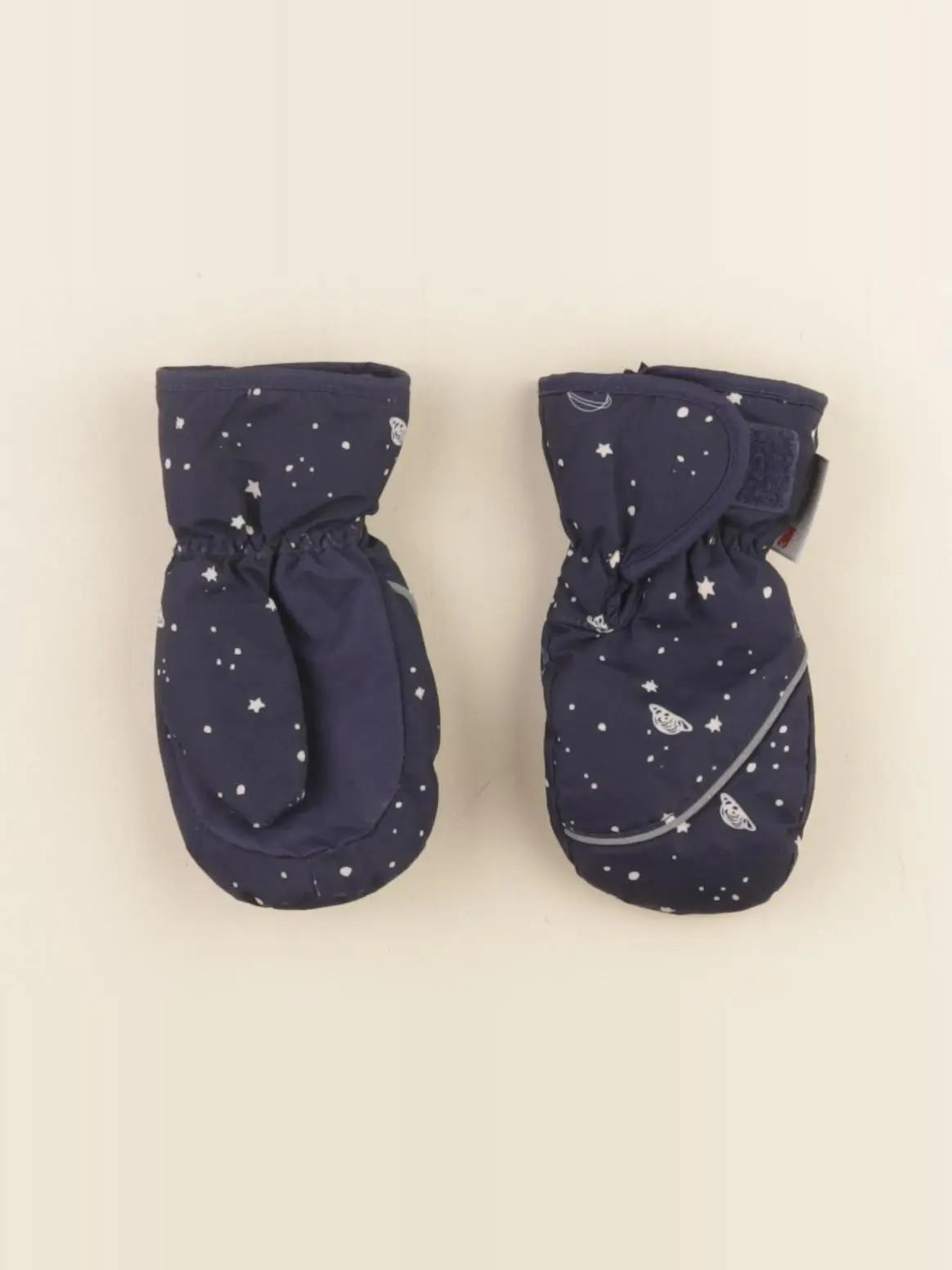 H&M - moufles bleu - 18/36 mois