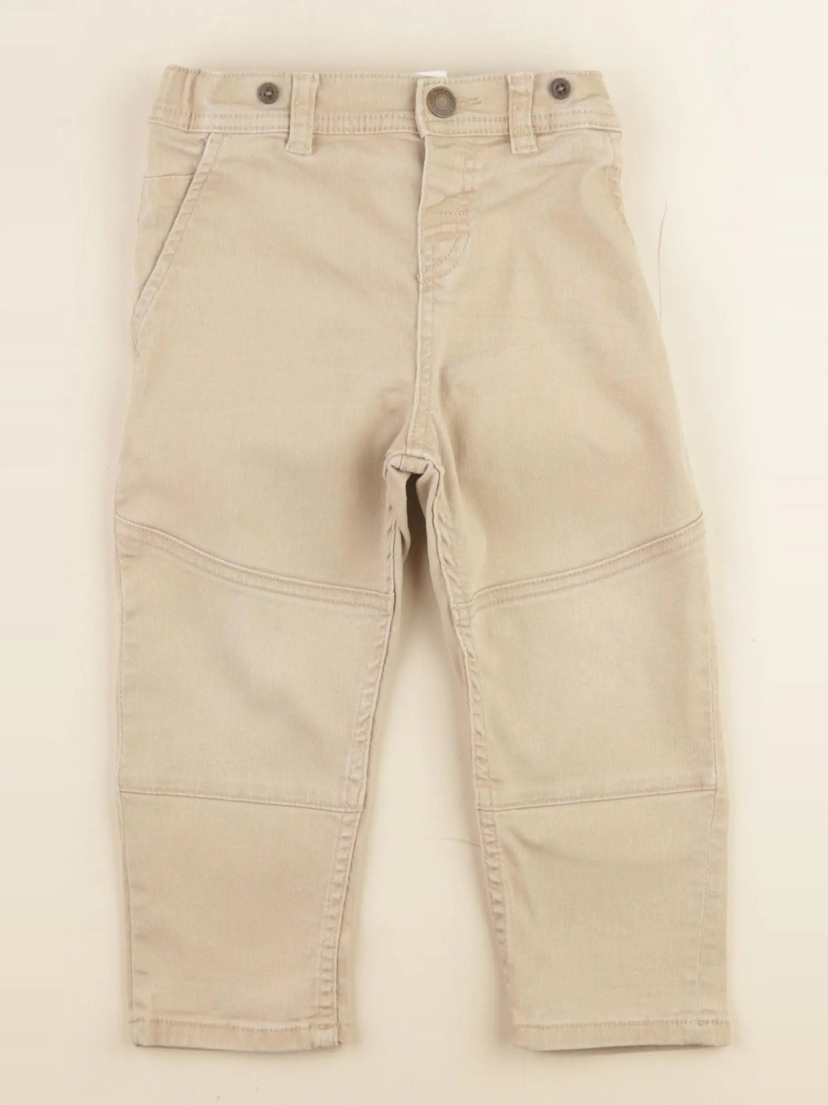 H&M - pantalon beige - 1 an à 2 ans
