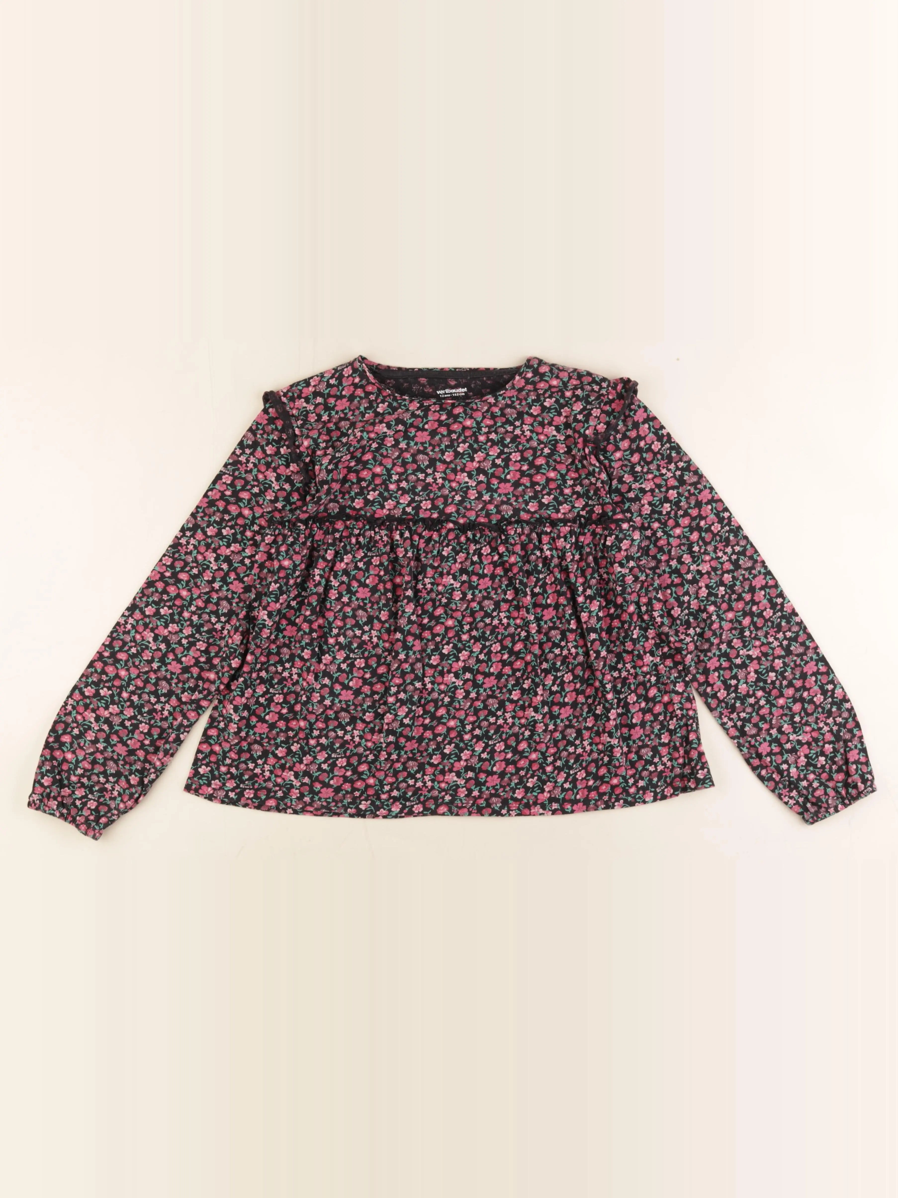Vertbaudet - blouse rouge - 12 ans