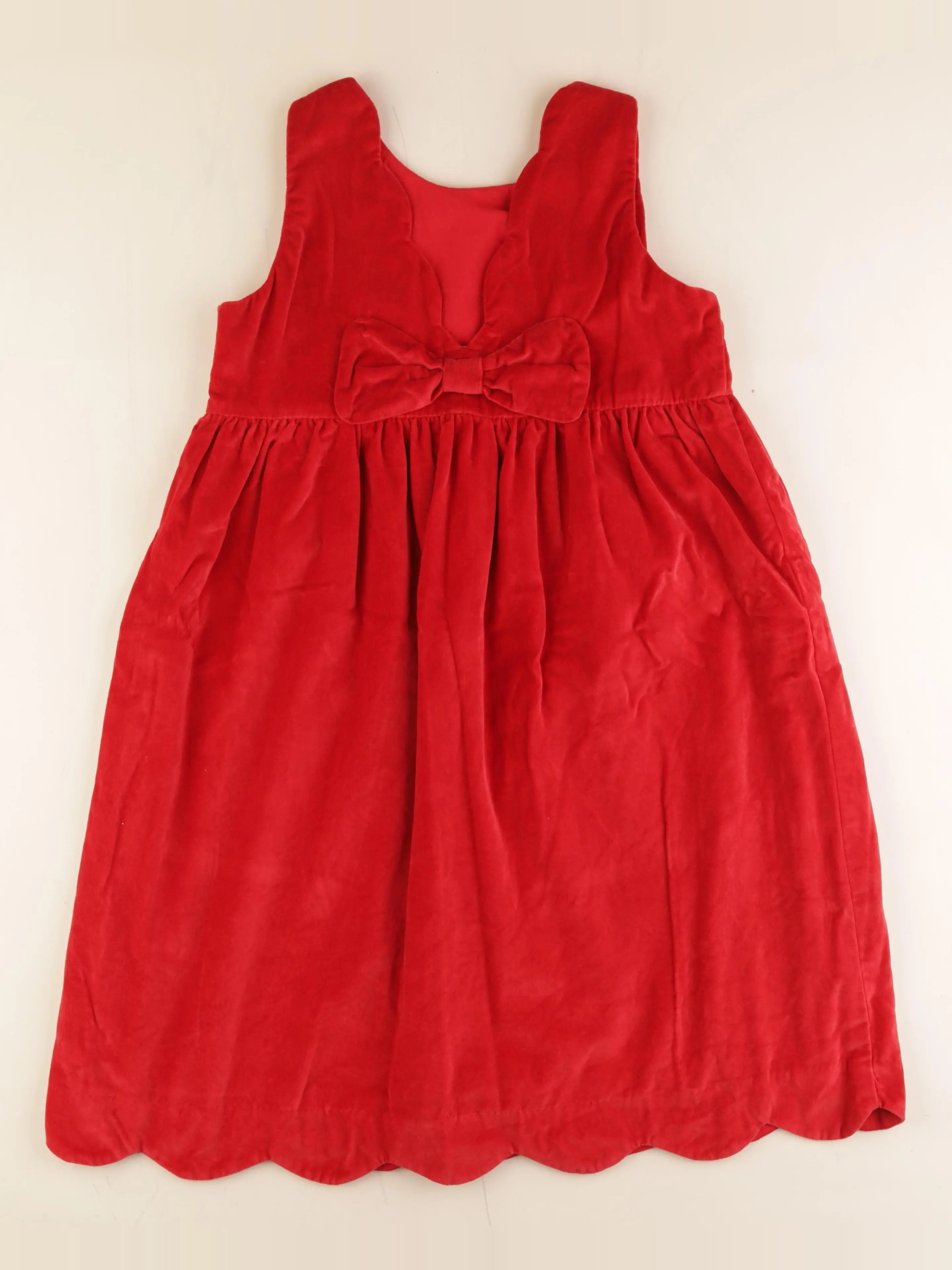 Vertbaudet - robe rouge - 14 ans