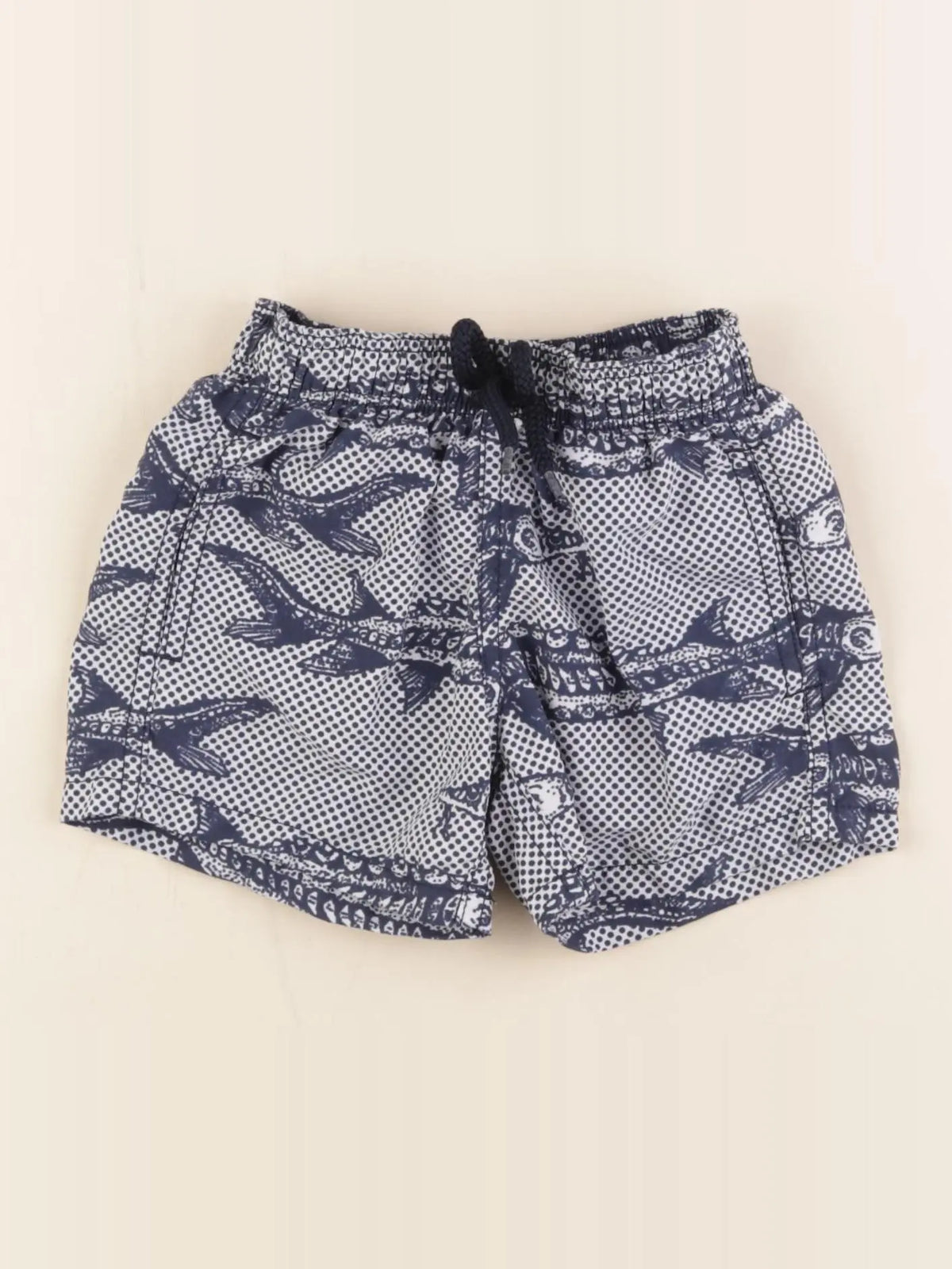 Vilebrequin - maillot de bain blanc, bleu - 2 ans