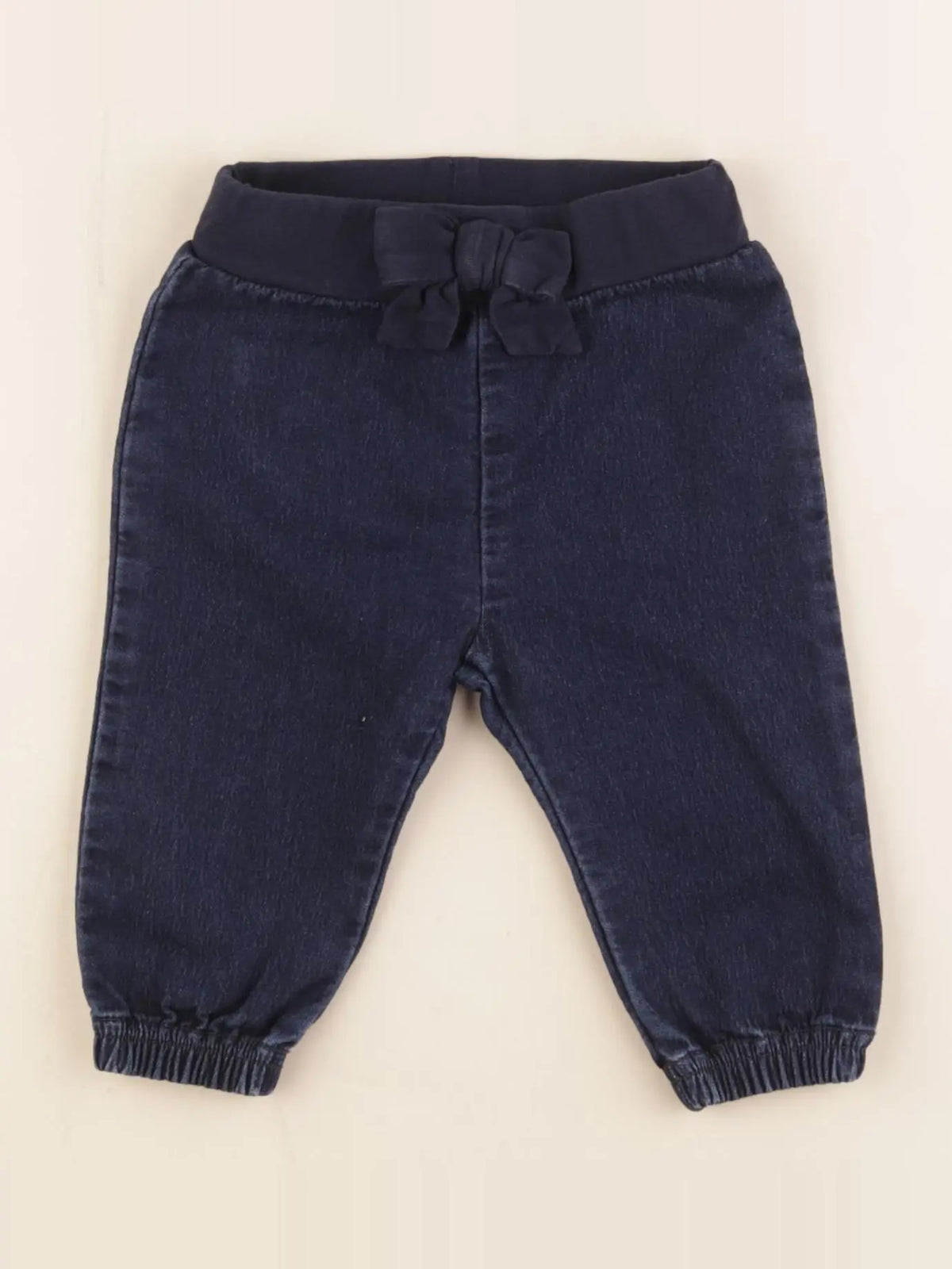 Petit Bateau - jean bleu - 6 mois