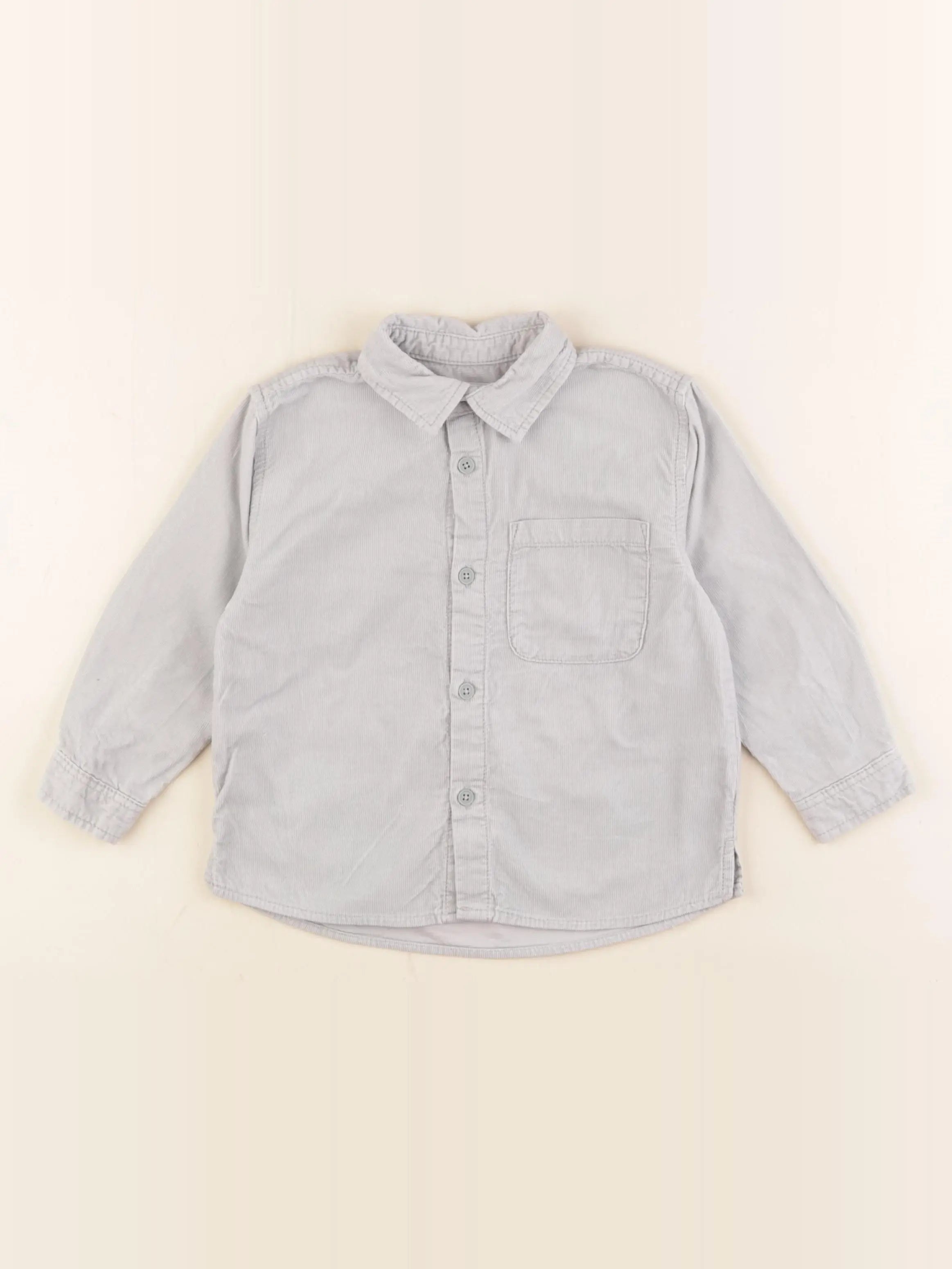 Zara - chemise gris - 18/24 mois
