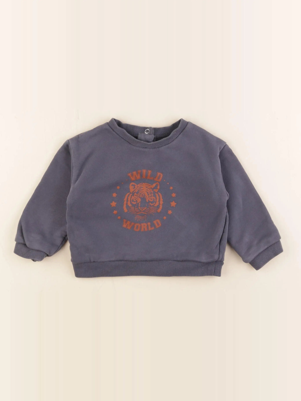 Louis Louise - sweat bleu - 18 mois